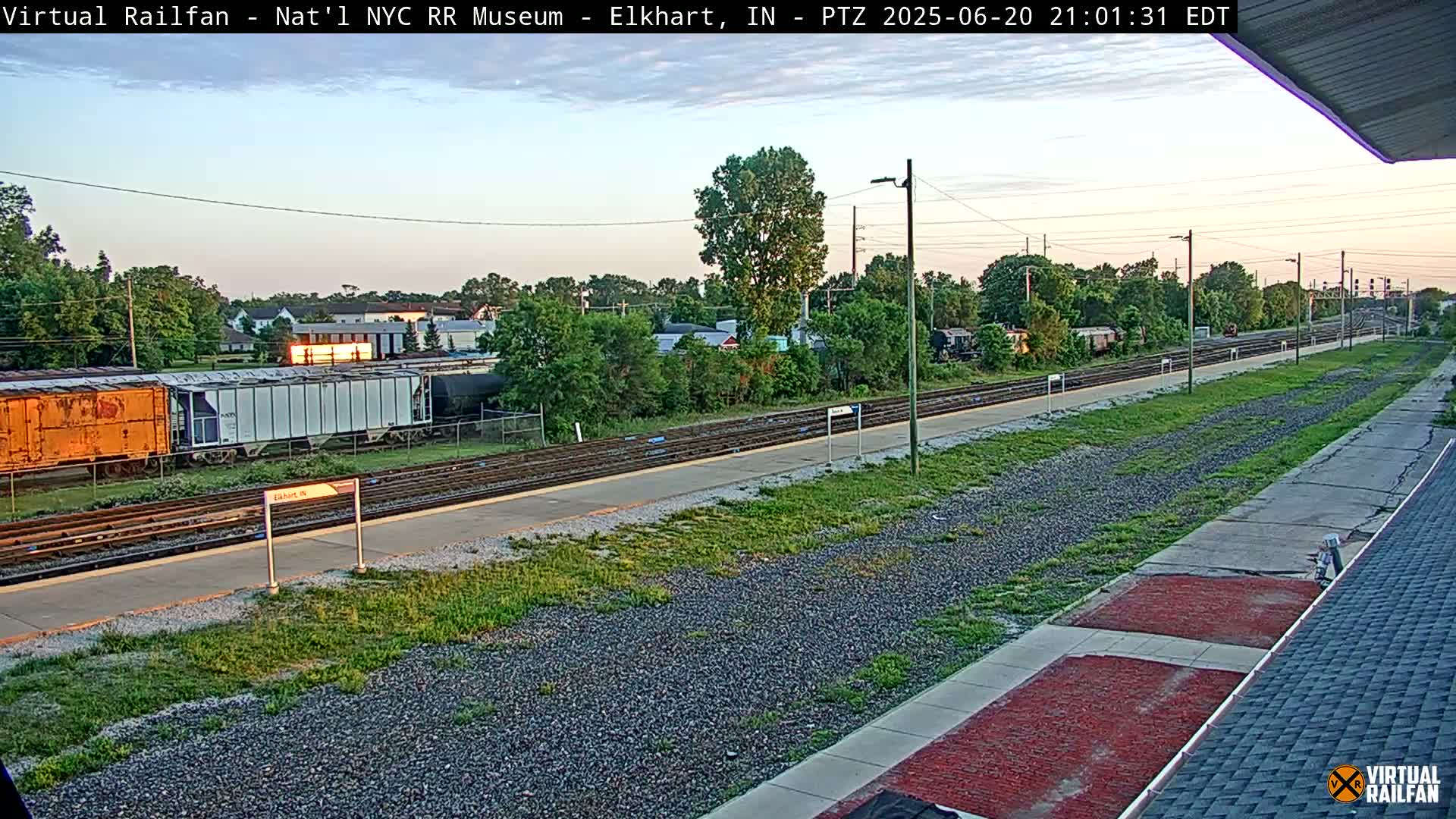 Elkhart Railway Station Live Cam - Elkhart, Elkhart County,Indiana, USA