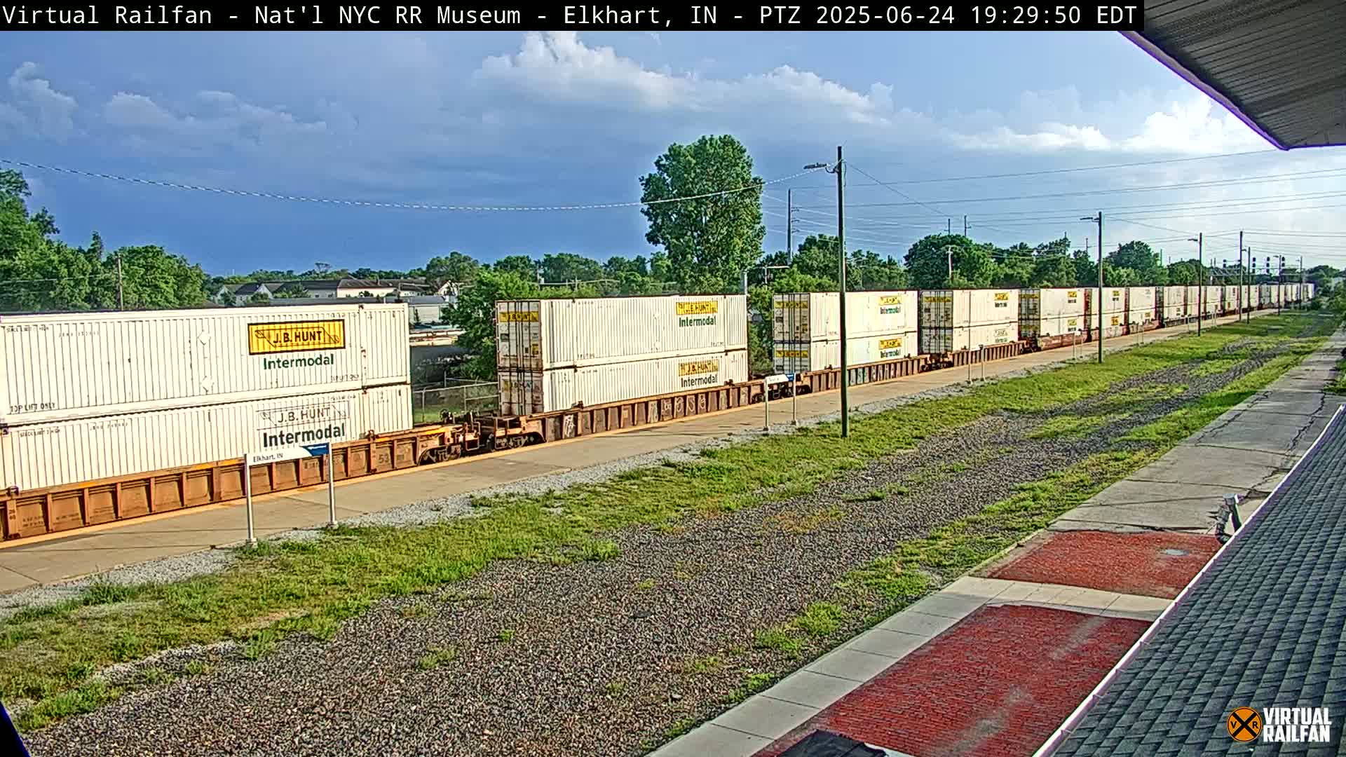 Elkhart Railway Station Live Cam - Elkhart, Elkhart County,Indiana, USA