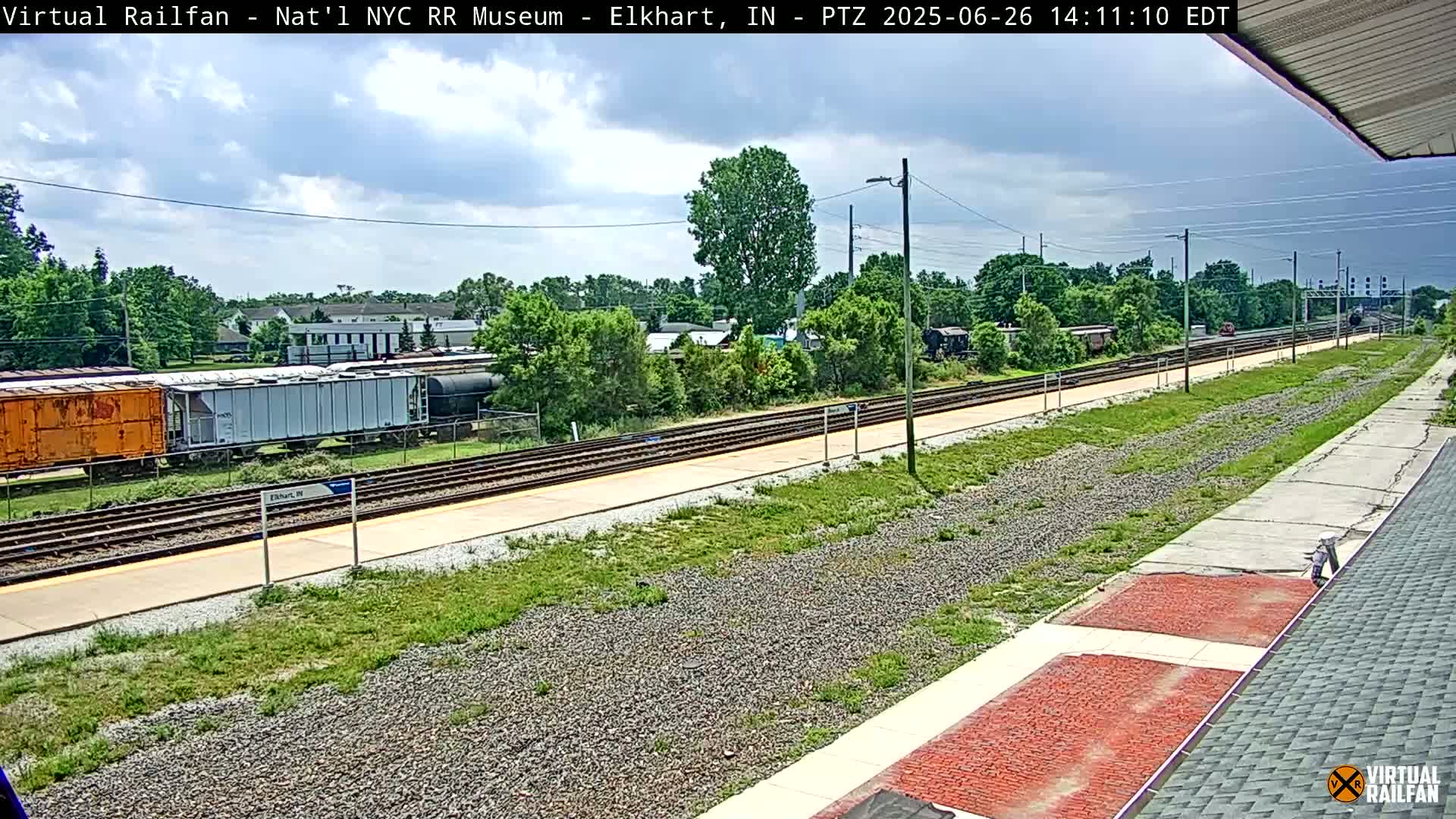 Elkhart Railway Station Live Cam - Elkhart, Elkhart County,Indiana, USA