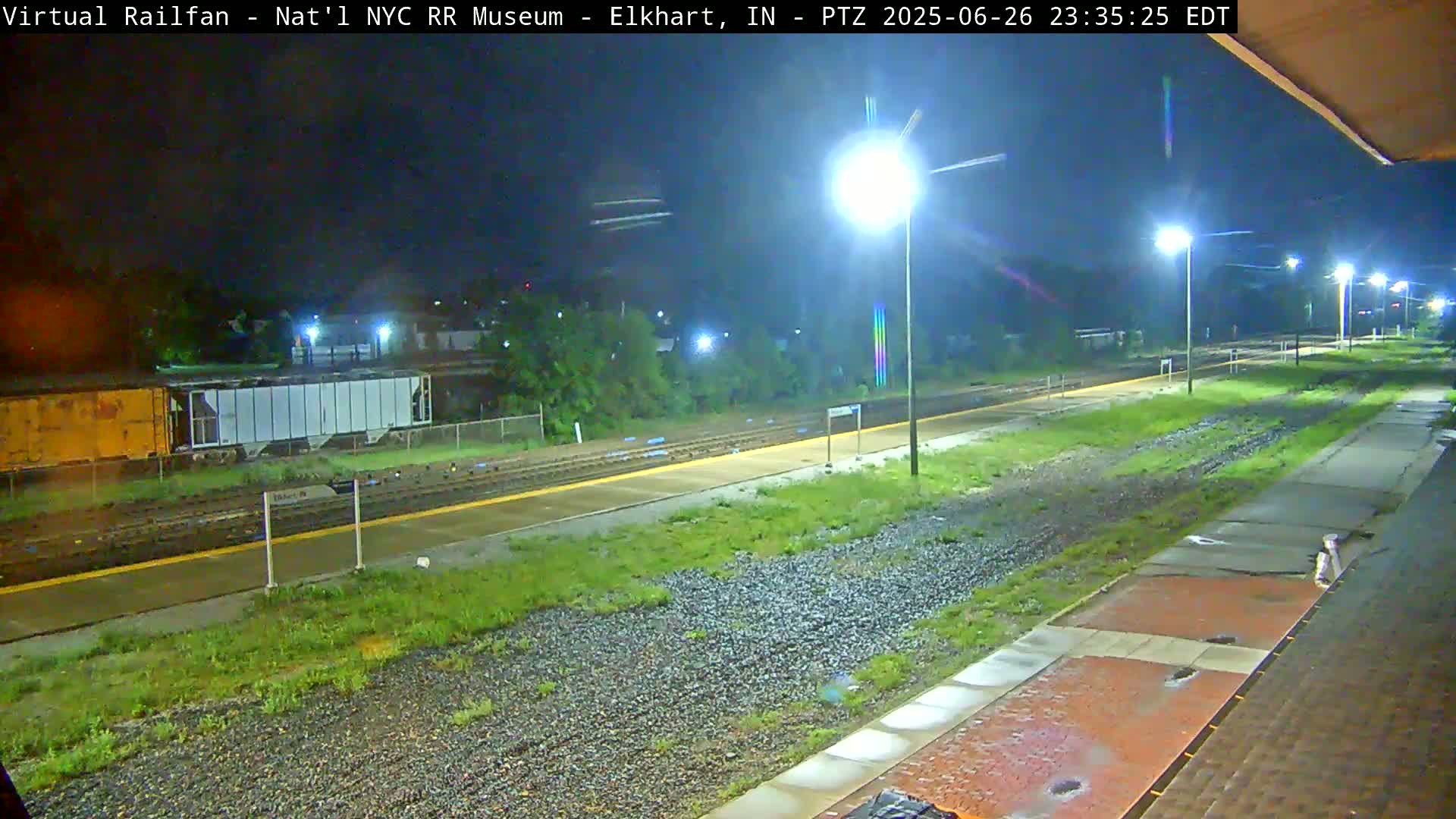 Elkhart Railway Station Live Cam - Elkhart, Elkhart County,Indiana, USA