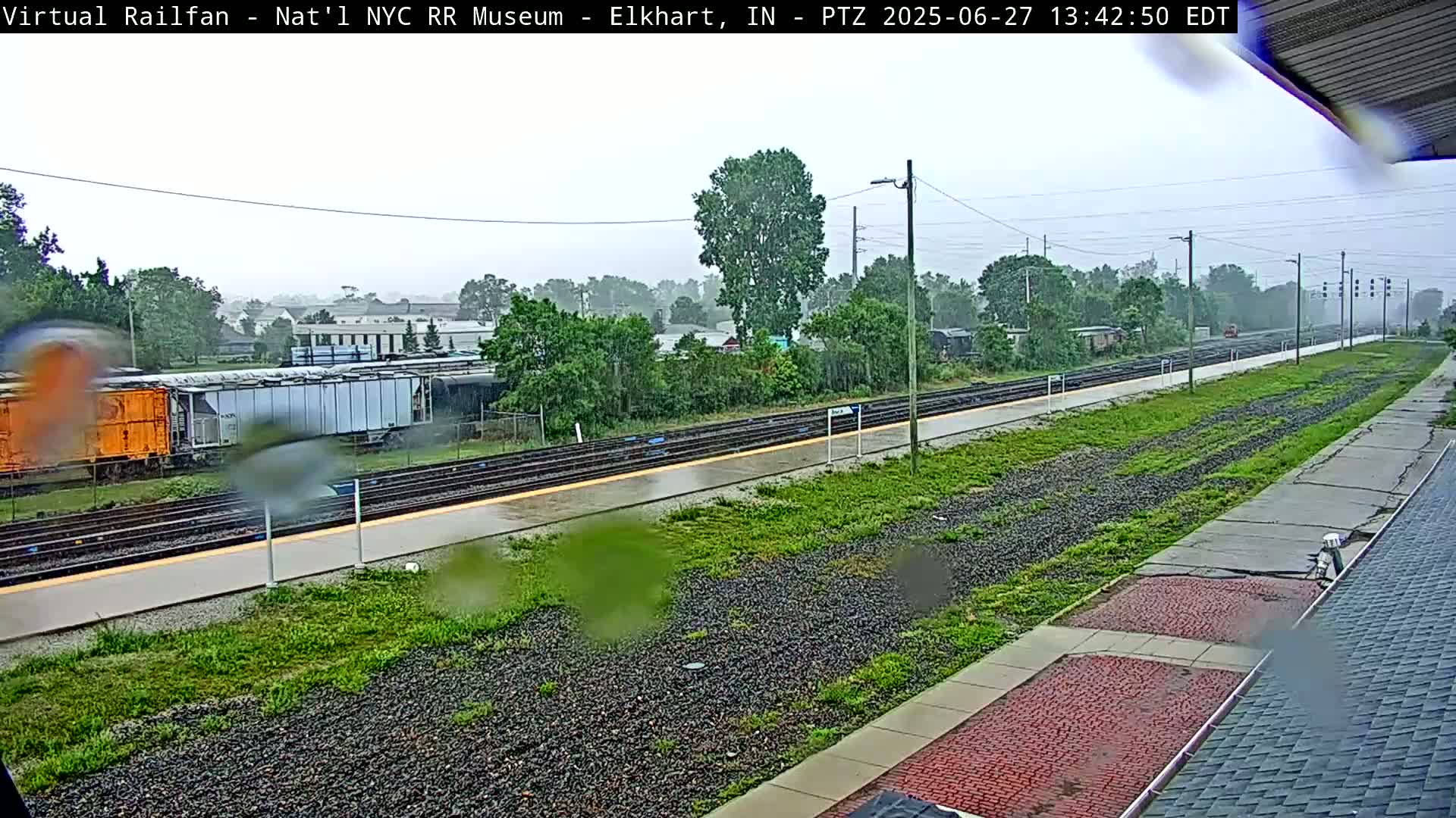 Elkhart Railway Station Live Cam - Elkhart, Elkhart County,Indiana, USA