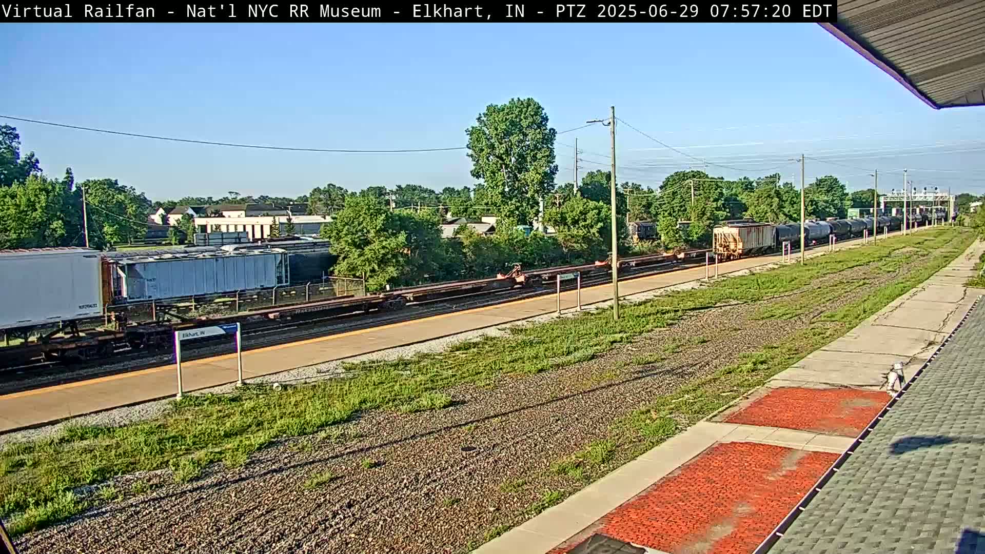 Elkhart Railway Station Live Cam - Elkhart, Elkhart County,Indiana, USA