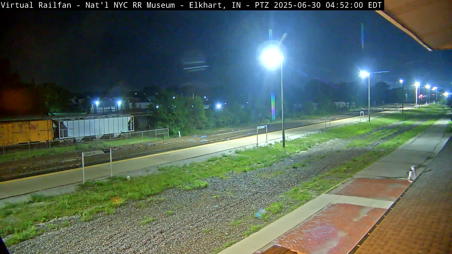 Elkhart Railway Station Live Cam - Elkhart, Elkhart County,Indiana, USA