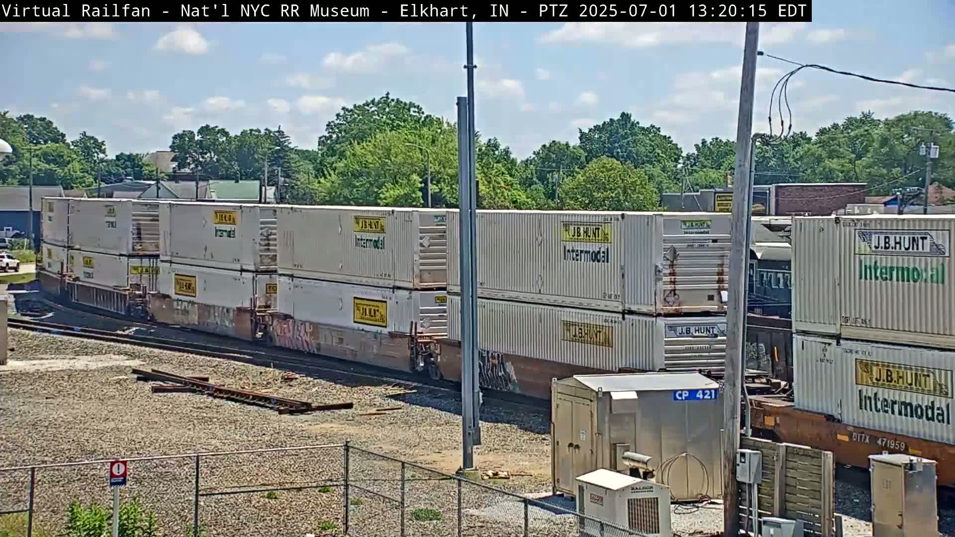 Elkhart Railway Station Live Cam - Elkhart, Elkhart County,Indiana, USA