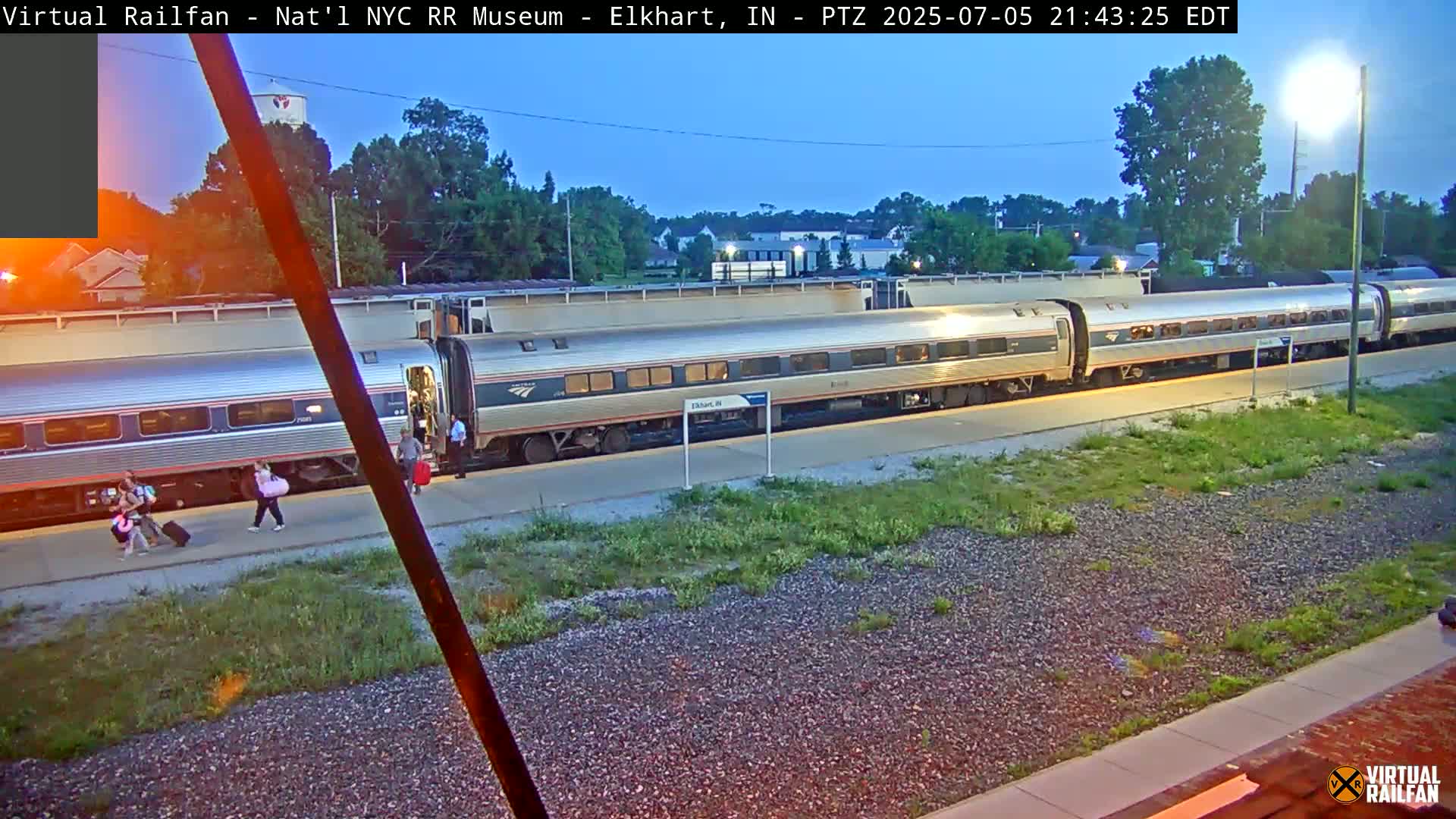 Elkhart Railway Station Live Cam - Elkhart, Elkhart County,Indiana, USA