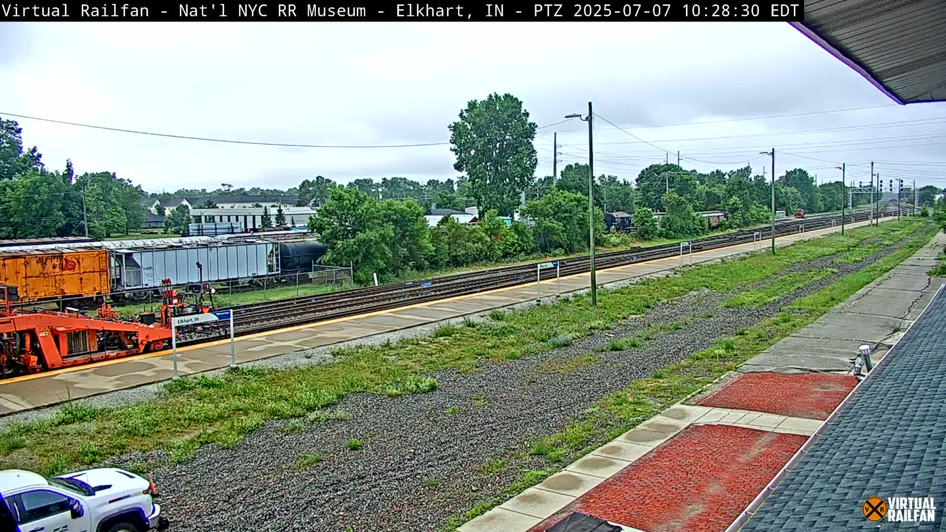 Elkhart Railway Station Live Cam - Elkhart, Elkhart County,Indiana, USA