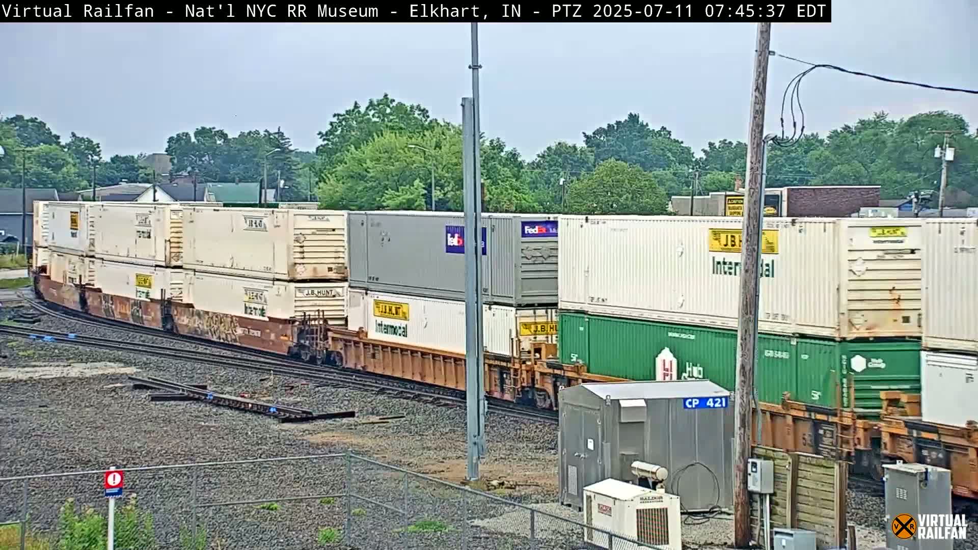 Elkhart Railway Station Live Cam - Elkhart, Elkhart County,Indiana, USA