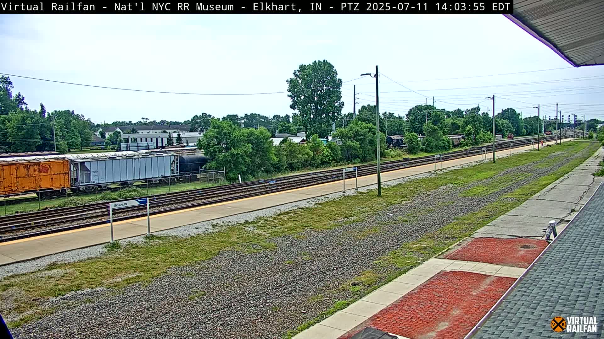 Elkhart Railway Station Live Cam - Elkhart, Elkhart County,Indiana, USA