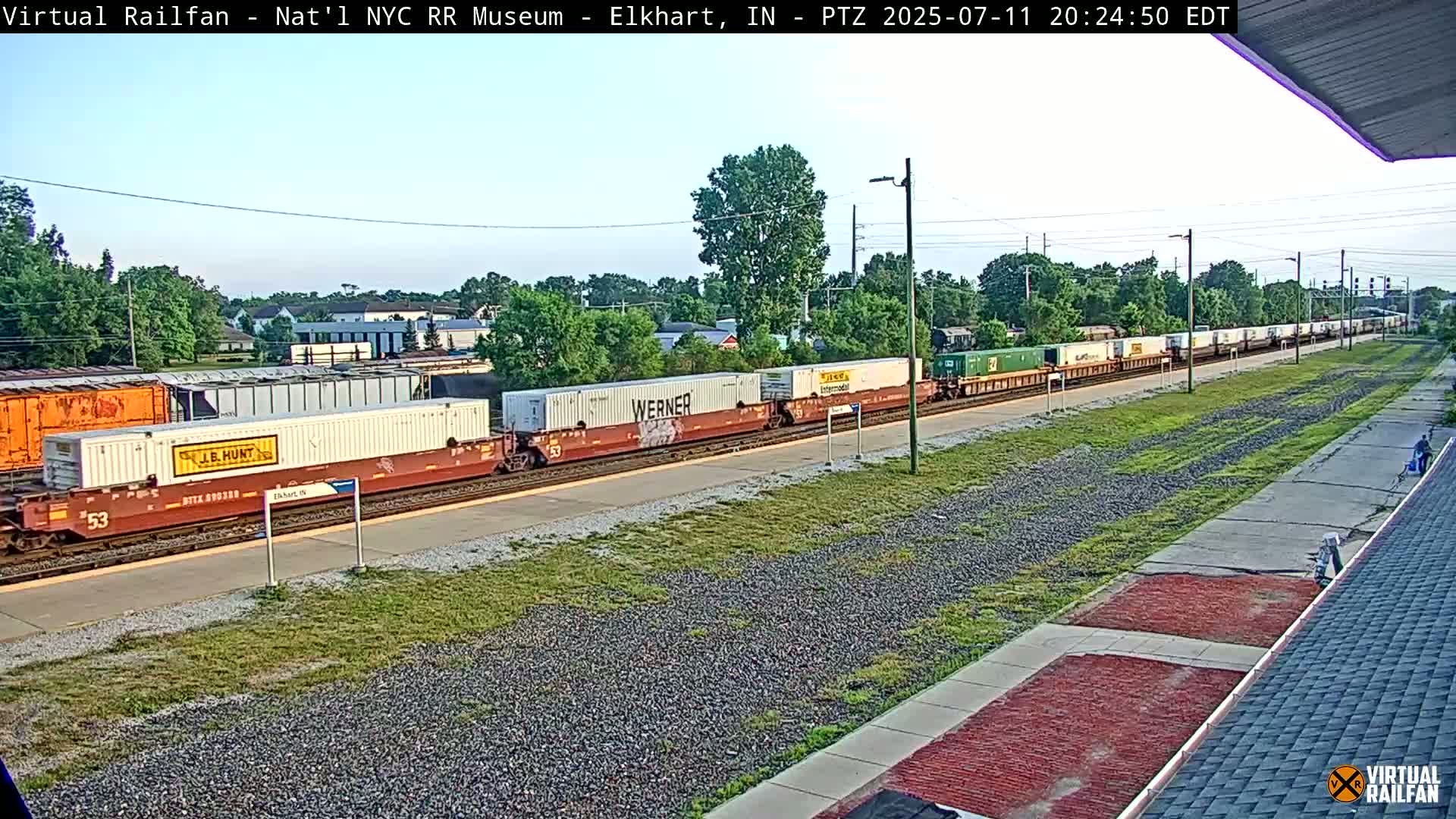 Elkhart Railway Station Live Cam - Elkhart, Elkhart County,Indiana, USA