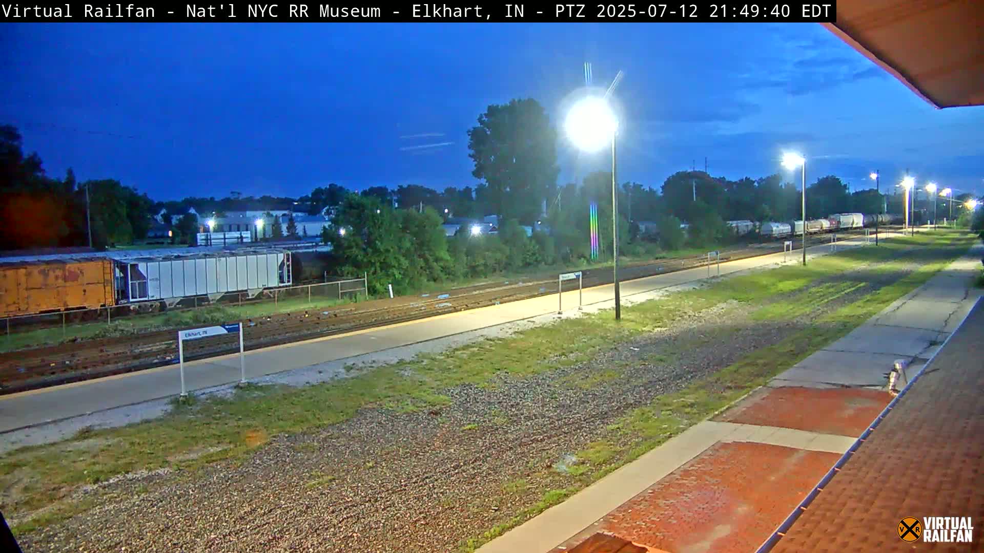 Elkhart Railway Station Live Cam - Elkhart, Elkhart County,Indiana, USA