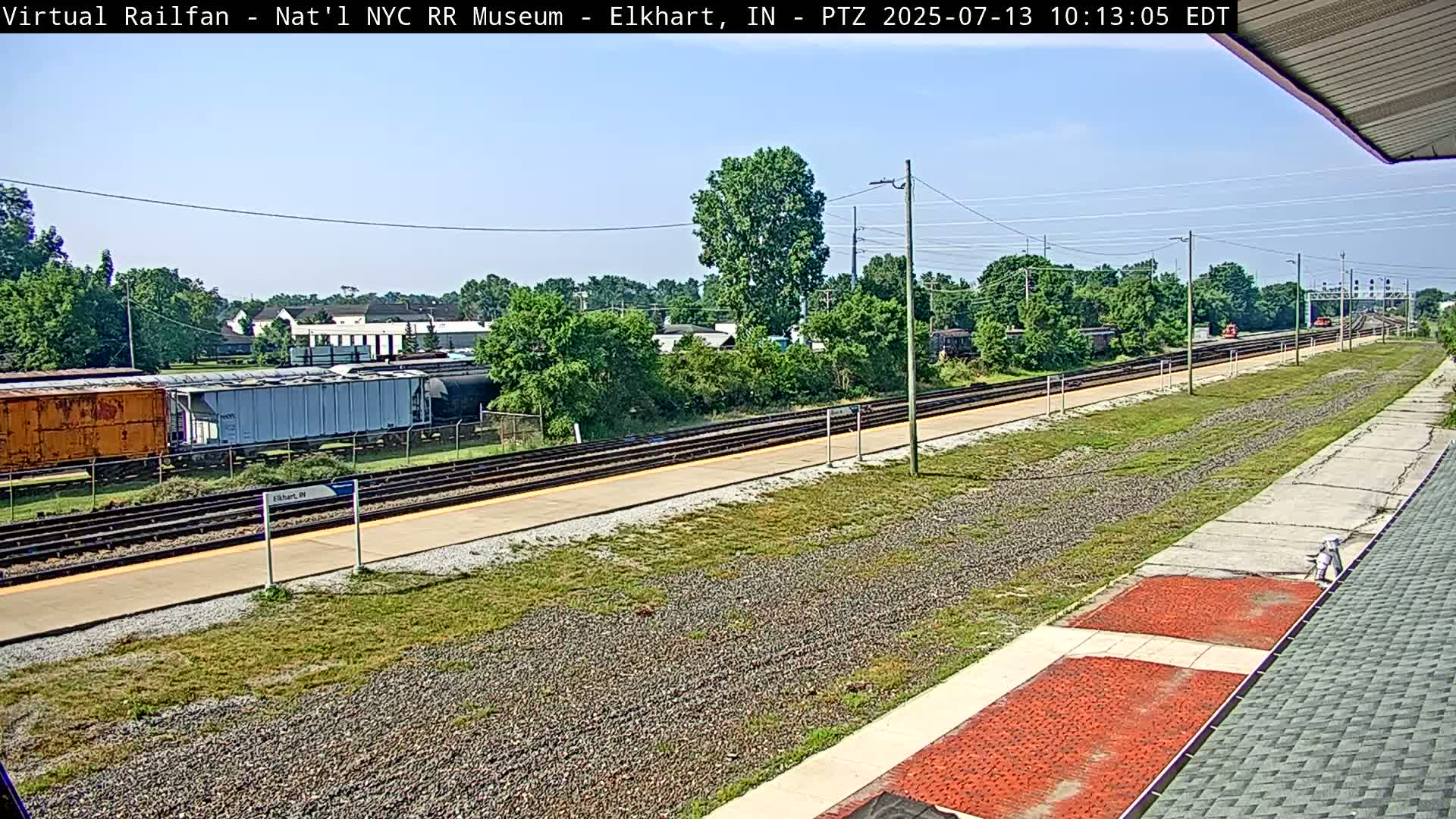 Elkhart Railway Station Live Cam - Elkhart, Elkhart County,Indiana, USA