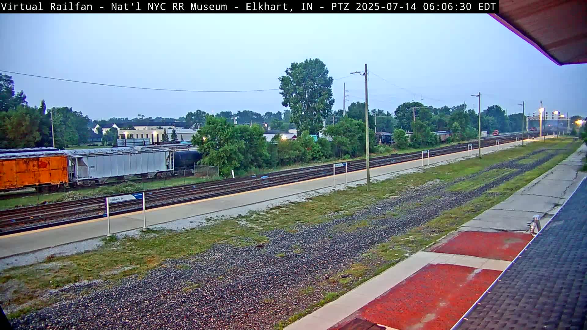 Elkhart Railway Station Live Cam - Elkhart, Elkhart County,Indiana, USA