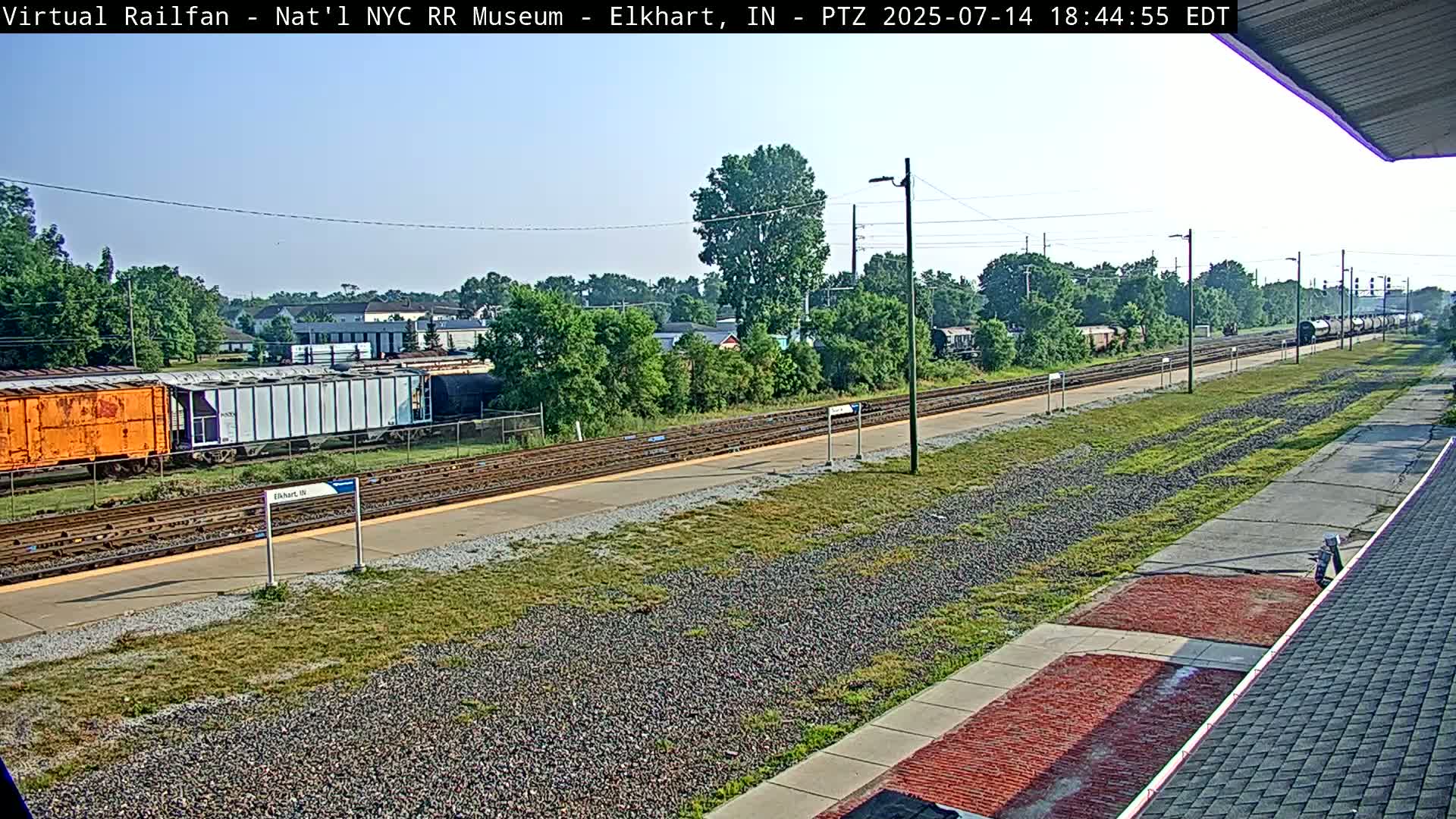 Elkhart Railway Station Live Cam - Elkhart, Elkhart County,Indiana, USA