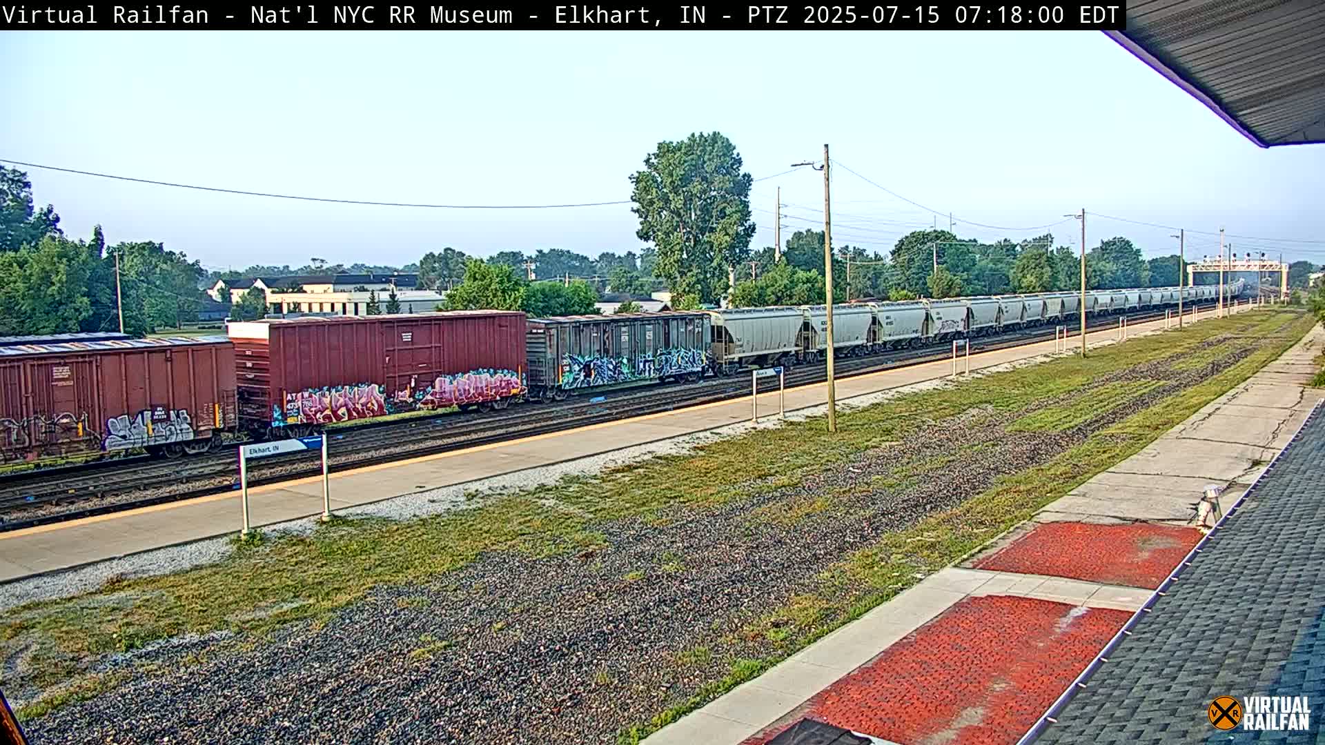 Elkhart Railway Station Live Cam - Elkhart, Elkhart County,Indiana, USA