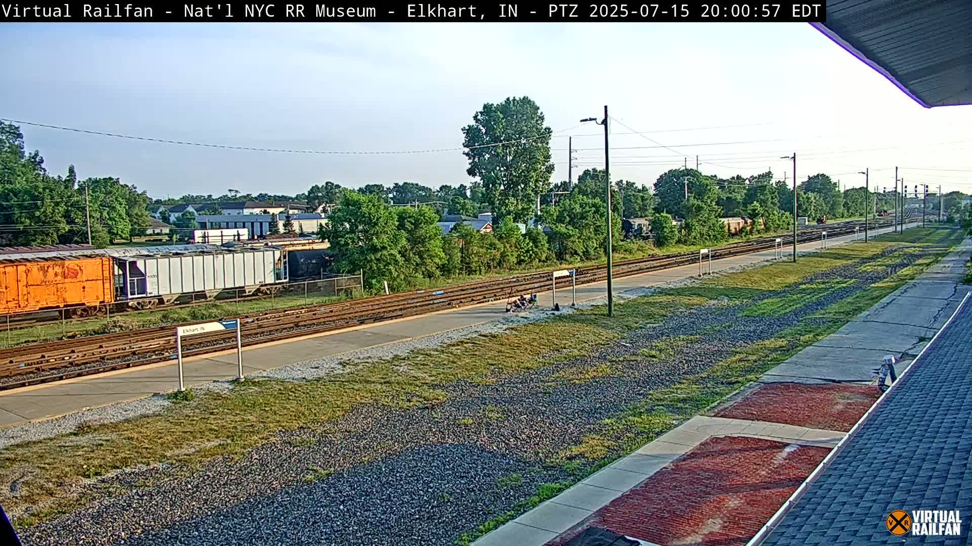 Elkhart Railway Station Live Cam - Elkhart, Elkhart County,Indiana, USA
