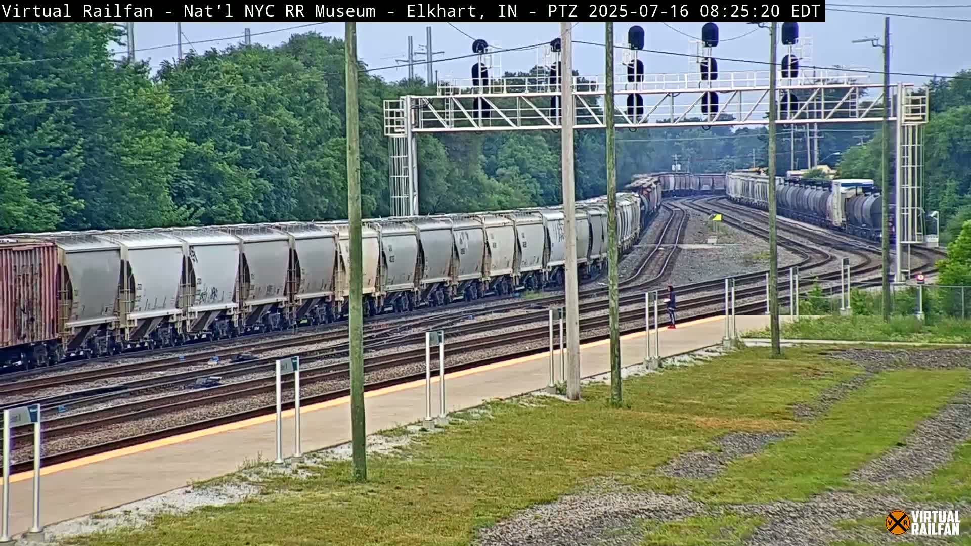 Elkhart Railway Station Live Cam - Elkhart, Elkhart County,Indiana, USA