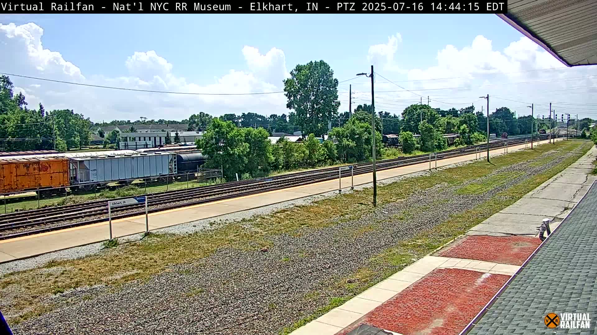 Elkhart Railway Station Live Cam - Elkhart, Elkhart County,Indiana, USA