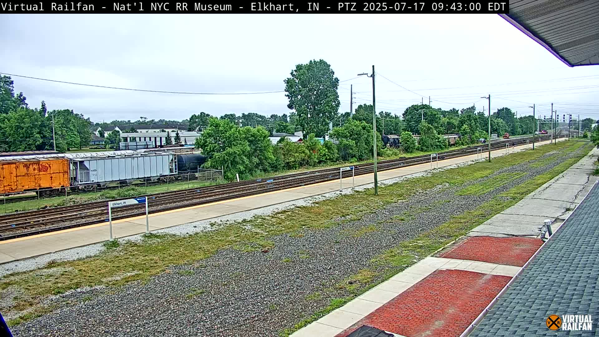 Elkhart Railway Station Live Cam - Elkhart, Elkhart County,Indiana, USA