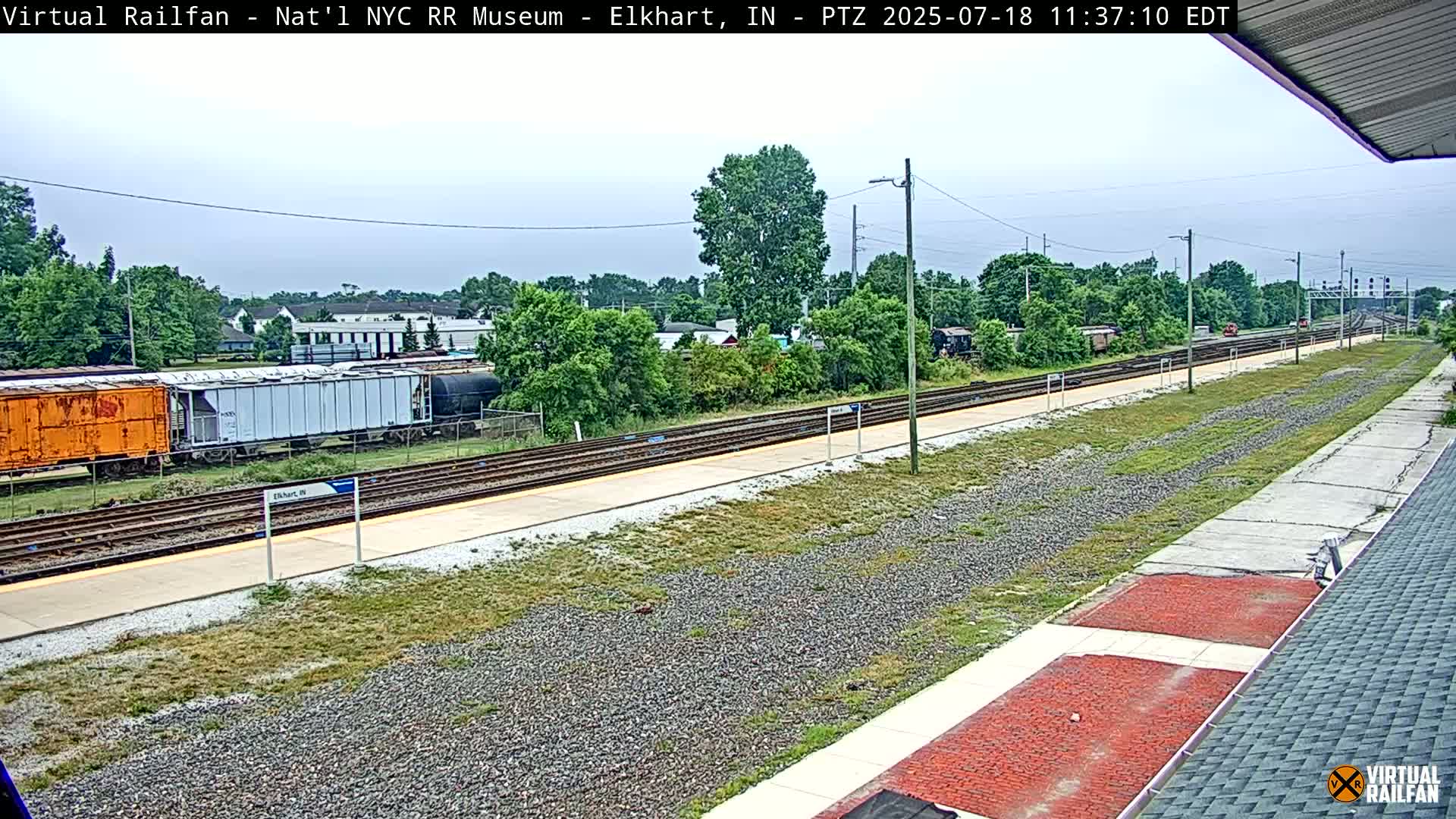 Elkhart Railway Station Live Cam - Elkhart, Elkhart County,Indiana, USA