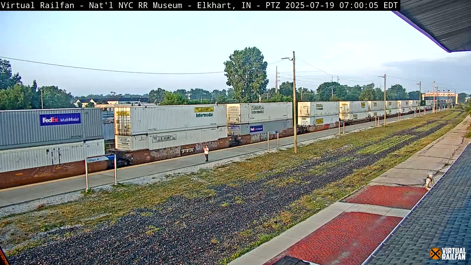 Elkhart Railway Station Live Cam - Elkhart, Elkhart County,Indiana, USA