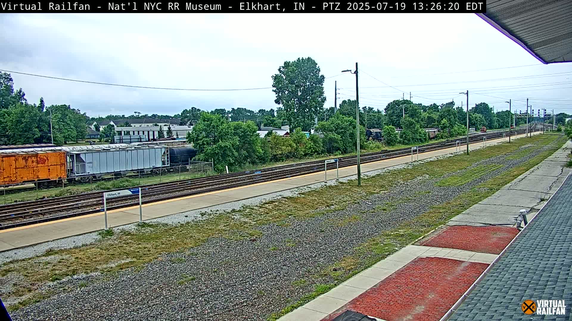 Elkhart Railway Station Live Cam - Elkhart, Elkhart County,Indiana, USA