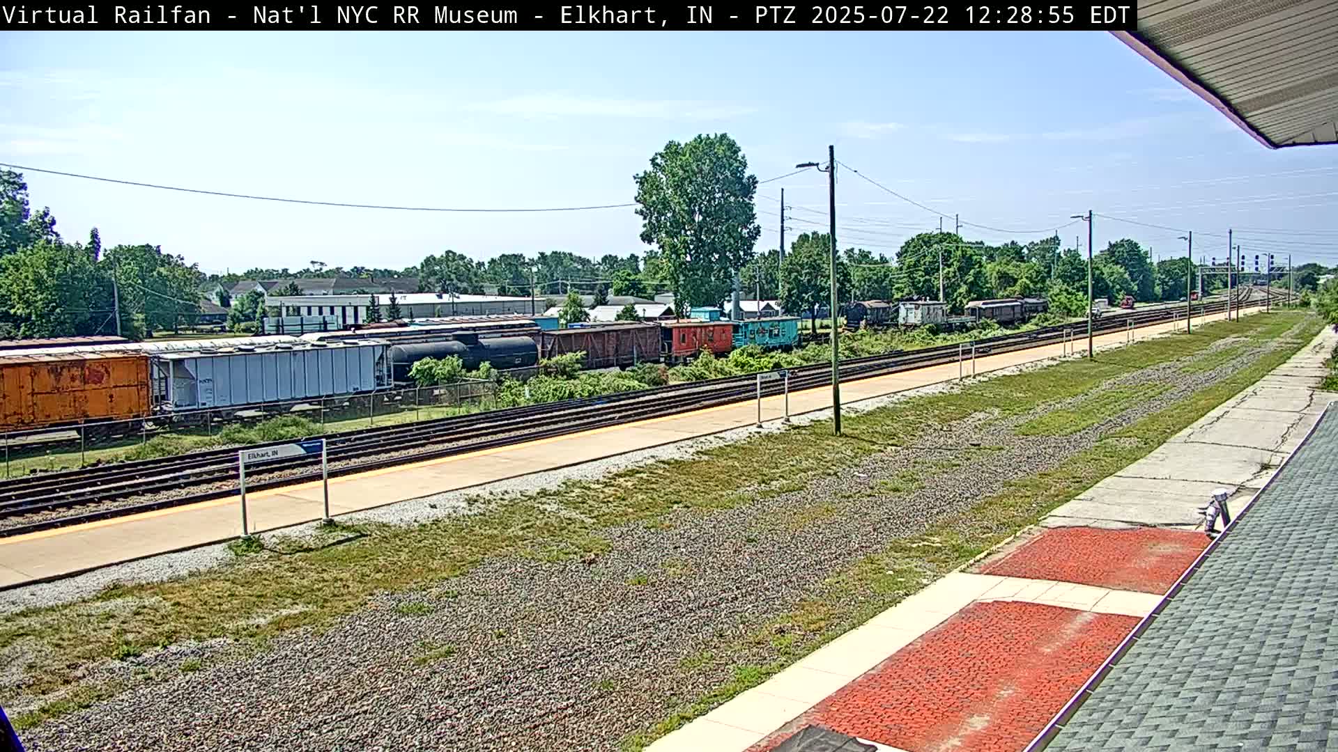 Elkhart Railway Station Live Cam - Elkhart, Elkhart County,Indiana, USA