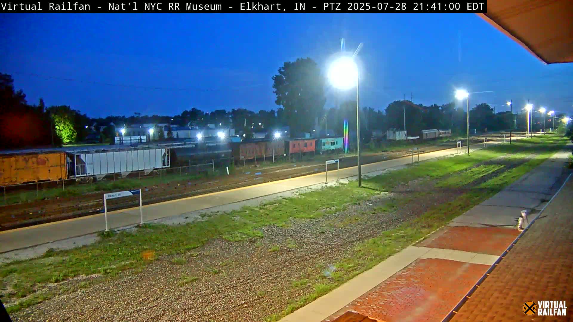 Elkhart Railway Station Live Cam - Elkhart, Elkhart County,Indiana, USA
