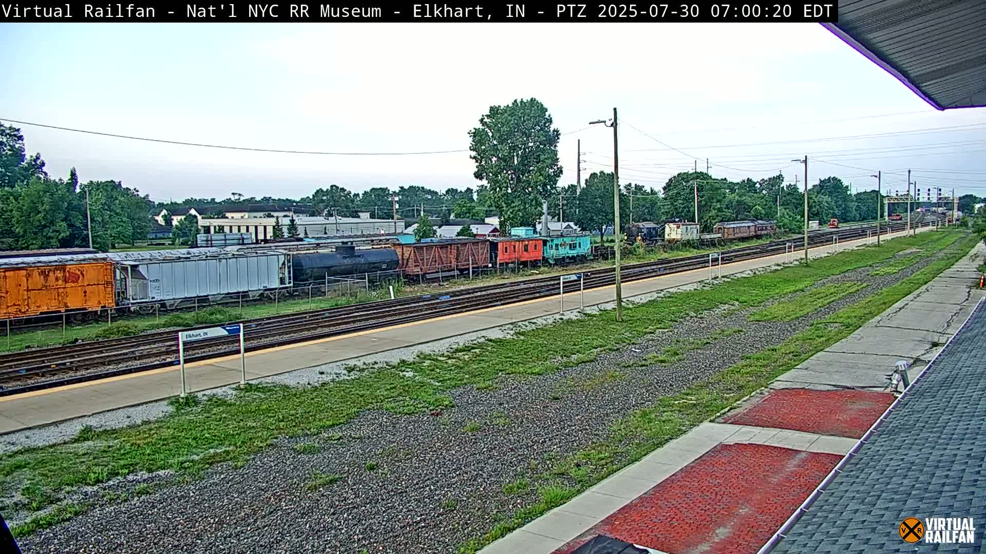 Elkhart Railway Station Live Cam - Elkhart, Elkhart County,Indiana, USA