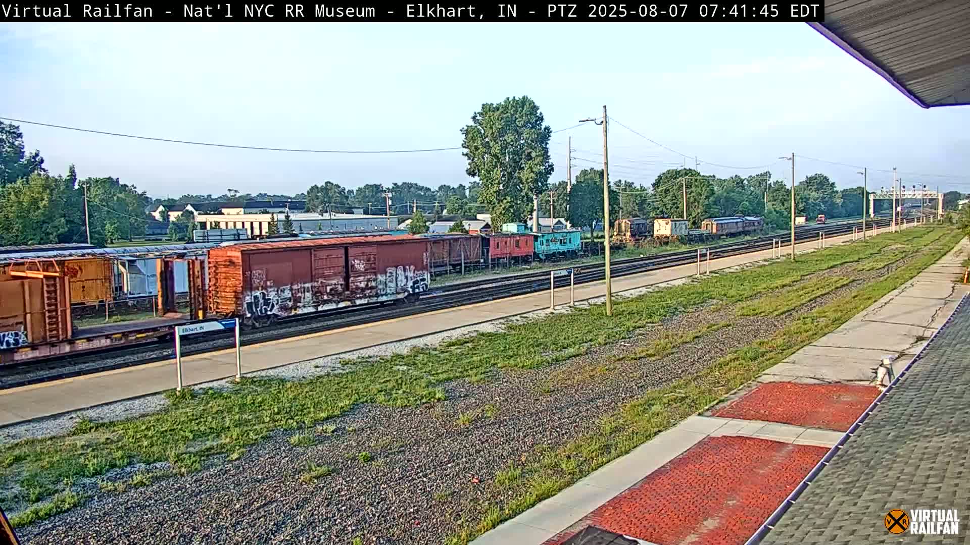 Elkhart Railway Station Live Cam - Elkhart, Elkhart County,Indiana, USA