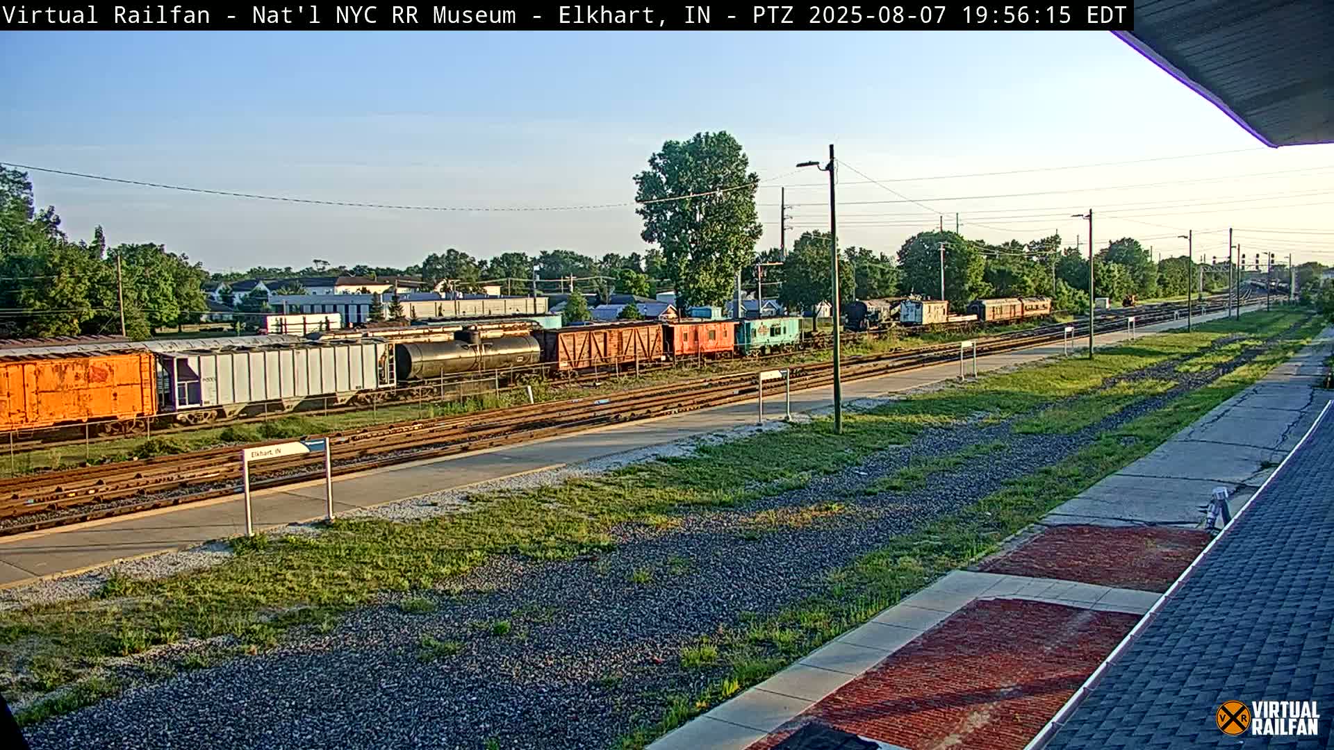 Elkhart Railway Station Live Cam - Elkhart, Elkhart County,Indiana, USA