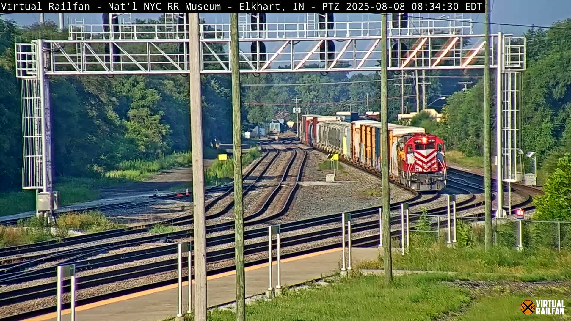 Elkhart Railway Station Live Cam - Elkhart, Elkhart County,Indiana, USA