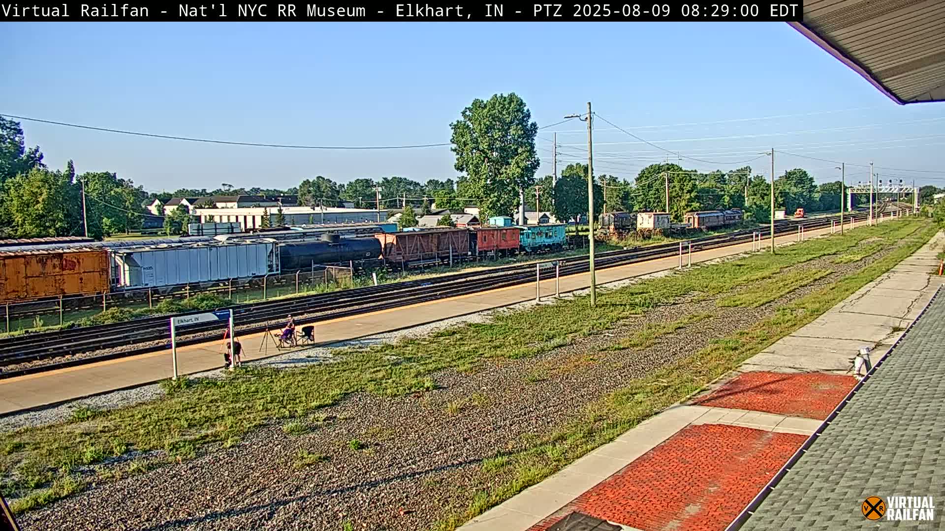Elkhart Railway Station Live Cam - Elkhart, Elkhart County,Indiana, USA