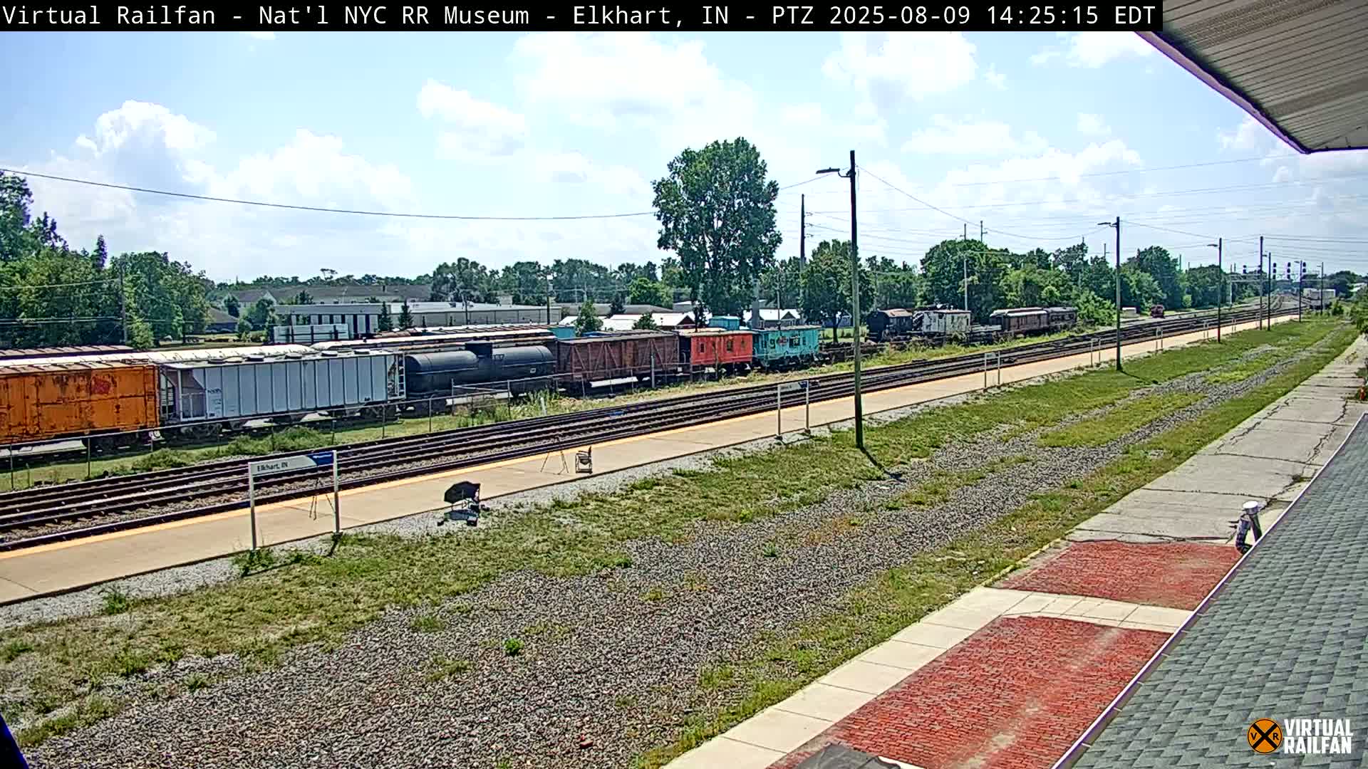 Elkhart Railway Station Live Cam - Elkhart, Elkhart County,Indiana, USA