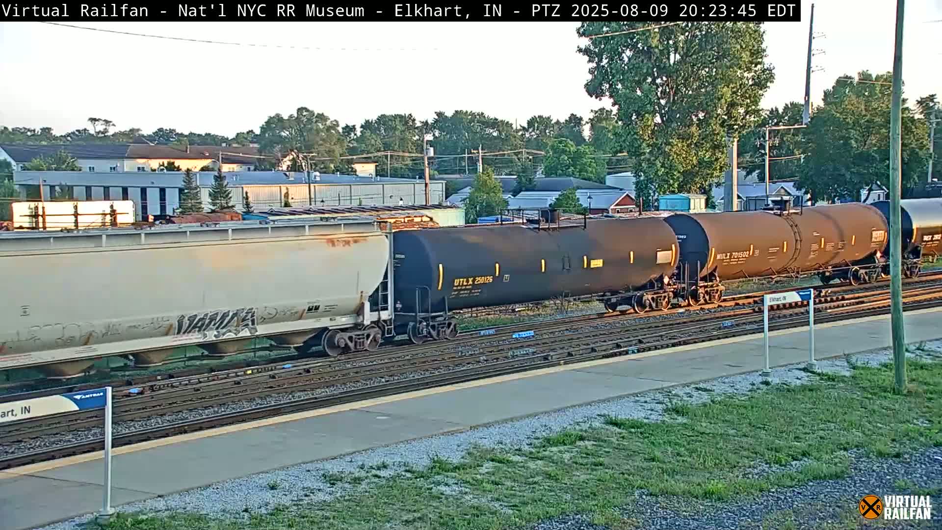Elkhart Railway Station Live Cam - Elkhart, Elkhart County,Indiana, USA