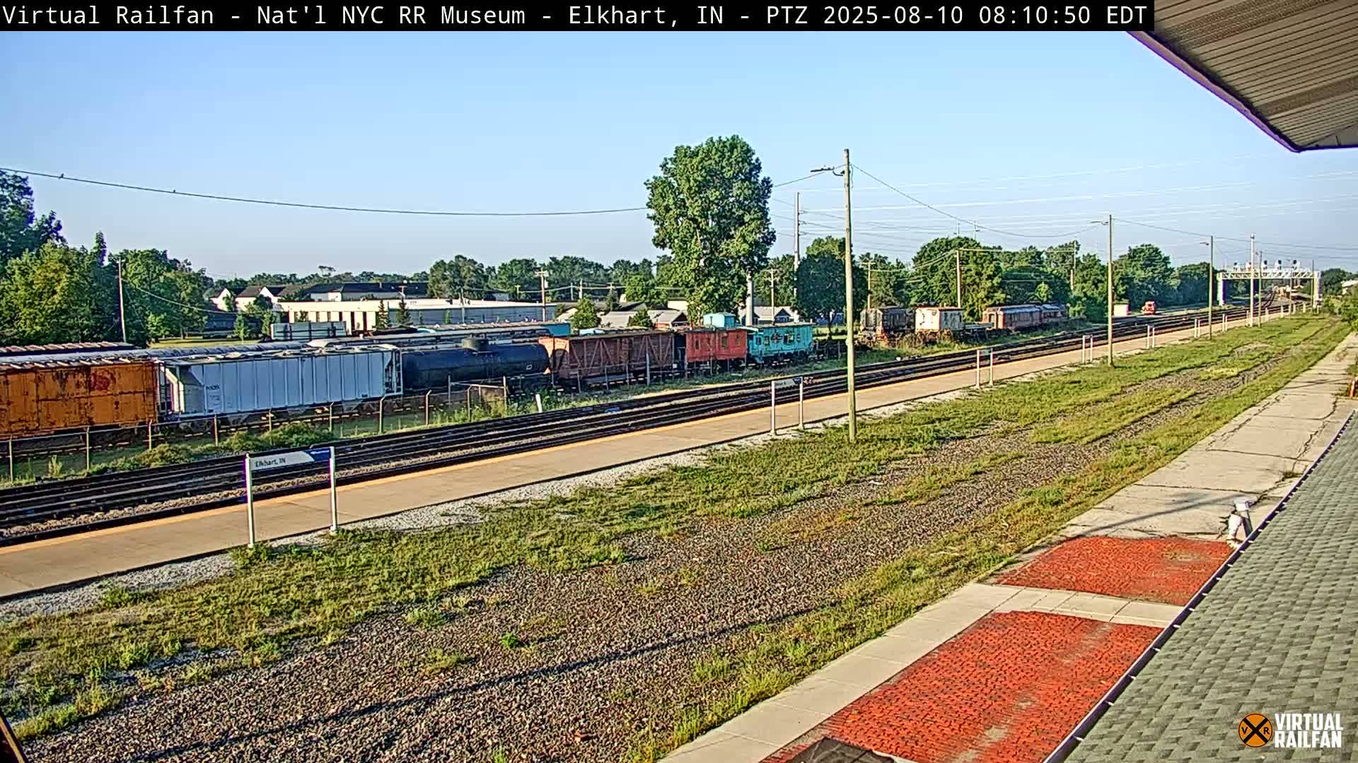 Elkhart Railway Station Live Cam - Elkhart, Elkhart County,Indiana, USA