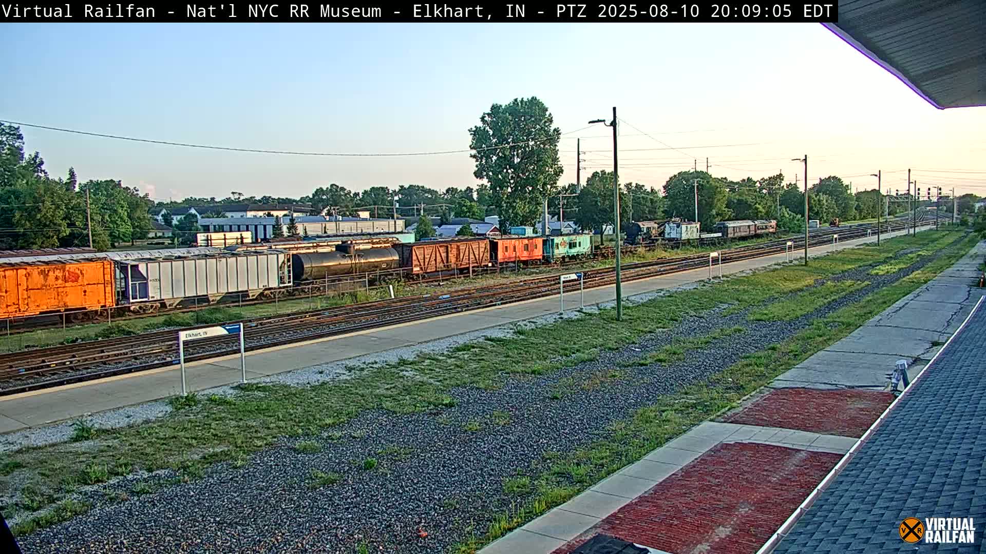 Elkhart Railway Station Live Cam - Elkhart, Elkhart County,Indiana, USA
