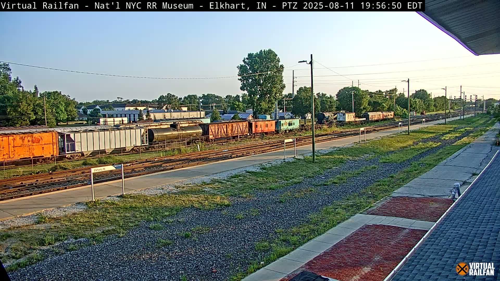 Elkhart Railway Station Live Cam - Elkhart, Elkhart County,Indiana, USA