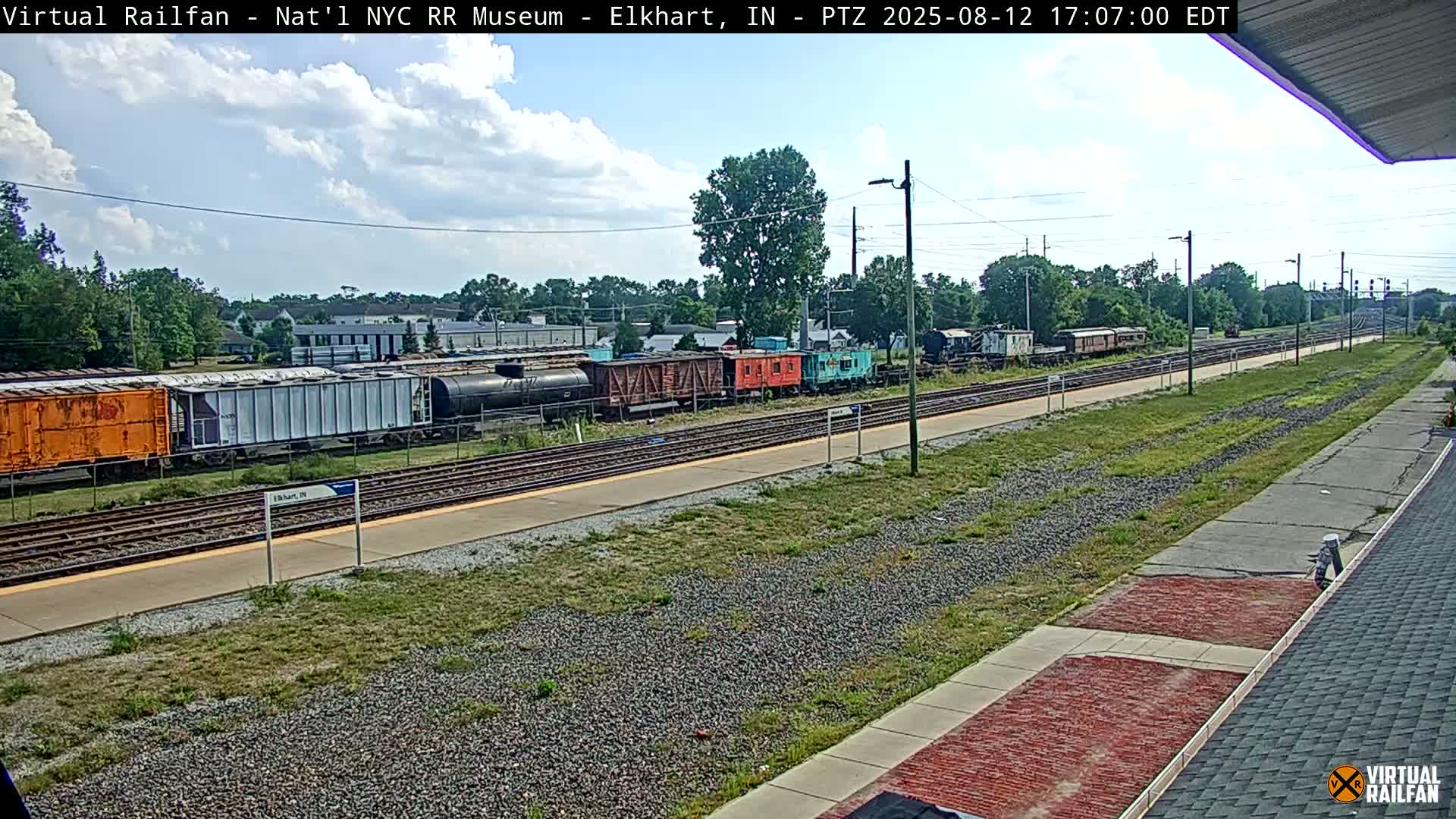Elkhart Railway Station Live Cam - Elkhart, Elkhart County,Indiana, USA