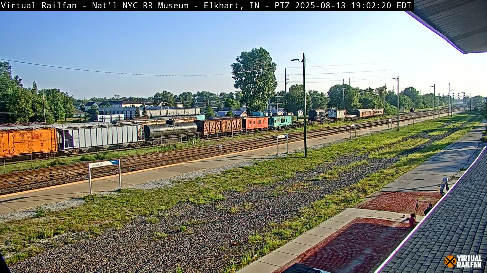 Elkhart Railway Station Live Cam - Elkhart, Elkhart County,Indiana, USA
