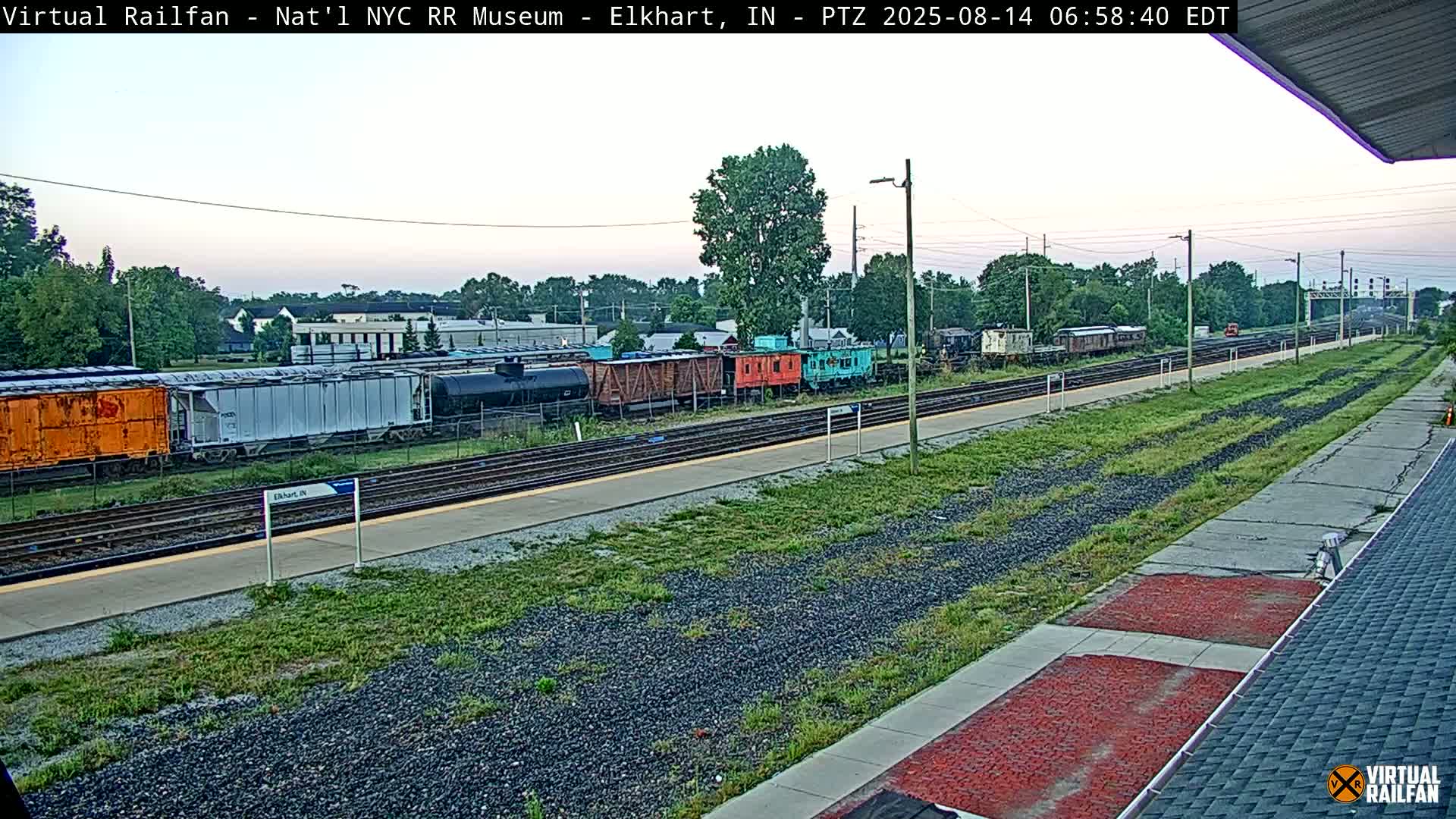 Elkhart Railway Station Live Cam - Elkhart, Elkhart County,Indiana, USA