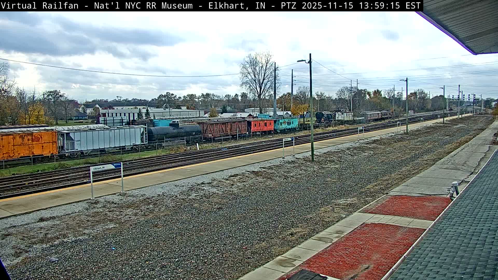 Elkhart Railway Station Live Cam - Elkhart, Elkhart County,Indiana, USA