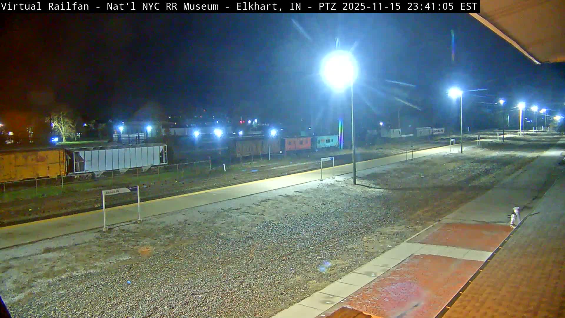 Elkhart Railway Station Live Cam - Elkhart, Elkhart County,Indiana, USA