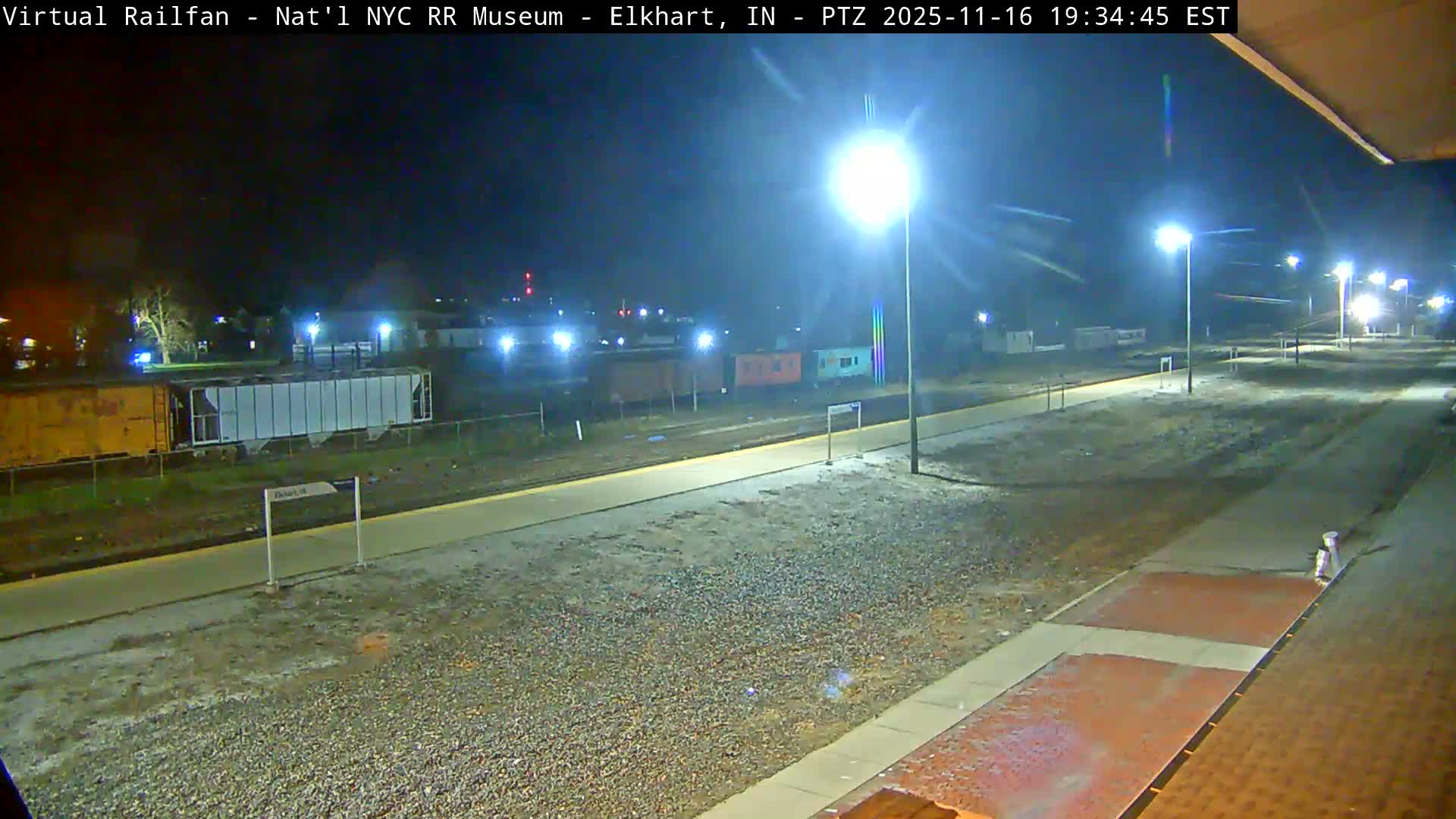 Elkhart Railway Station Live Cam - Elkhart, Elkhart County,Indiana, USA