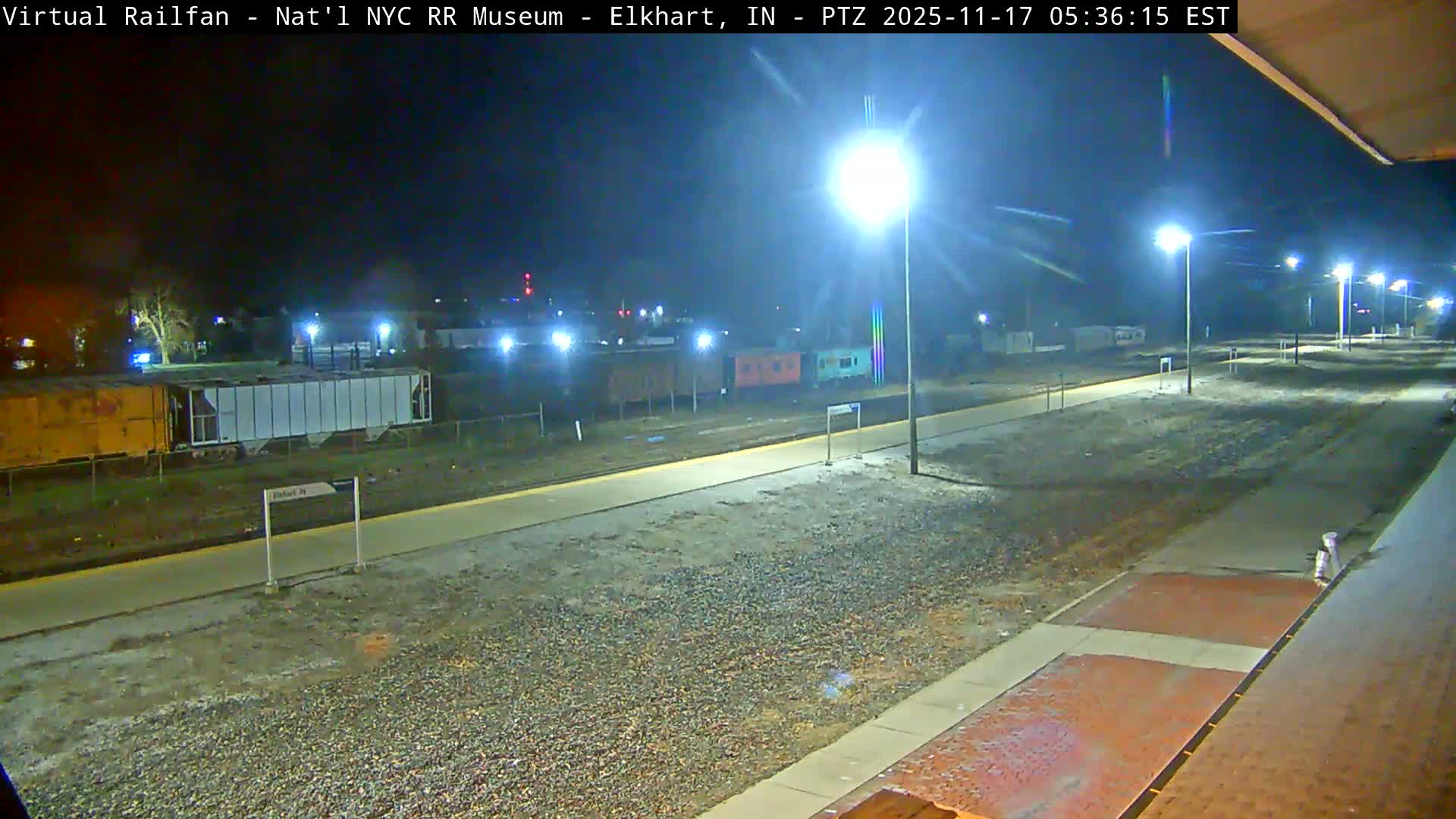Elkhart Railway Station Live Cam - Elkhart, Elkhart County,Indiana, USA