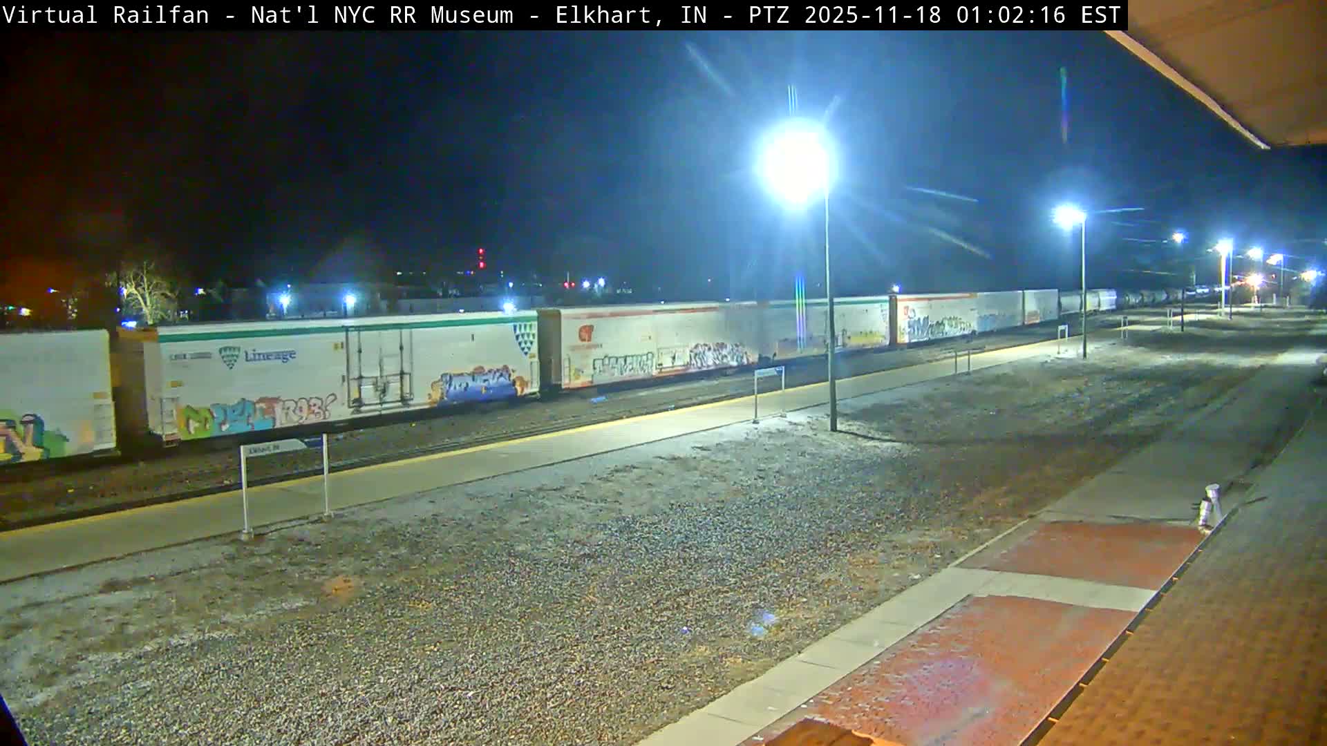 Elkhart Railway Station Live Cam - Elkhart, Elkhart County,Indiana, USA