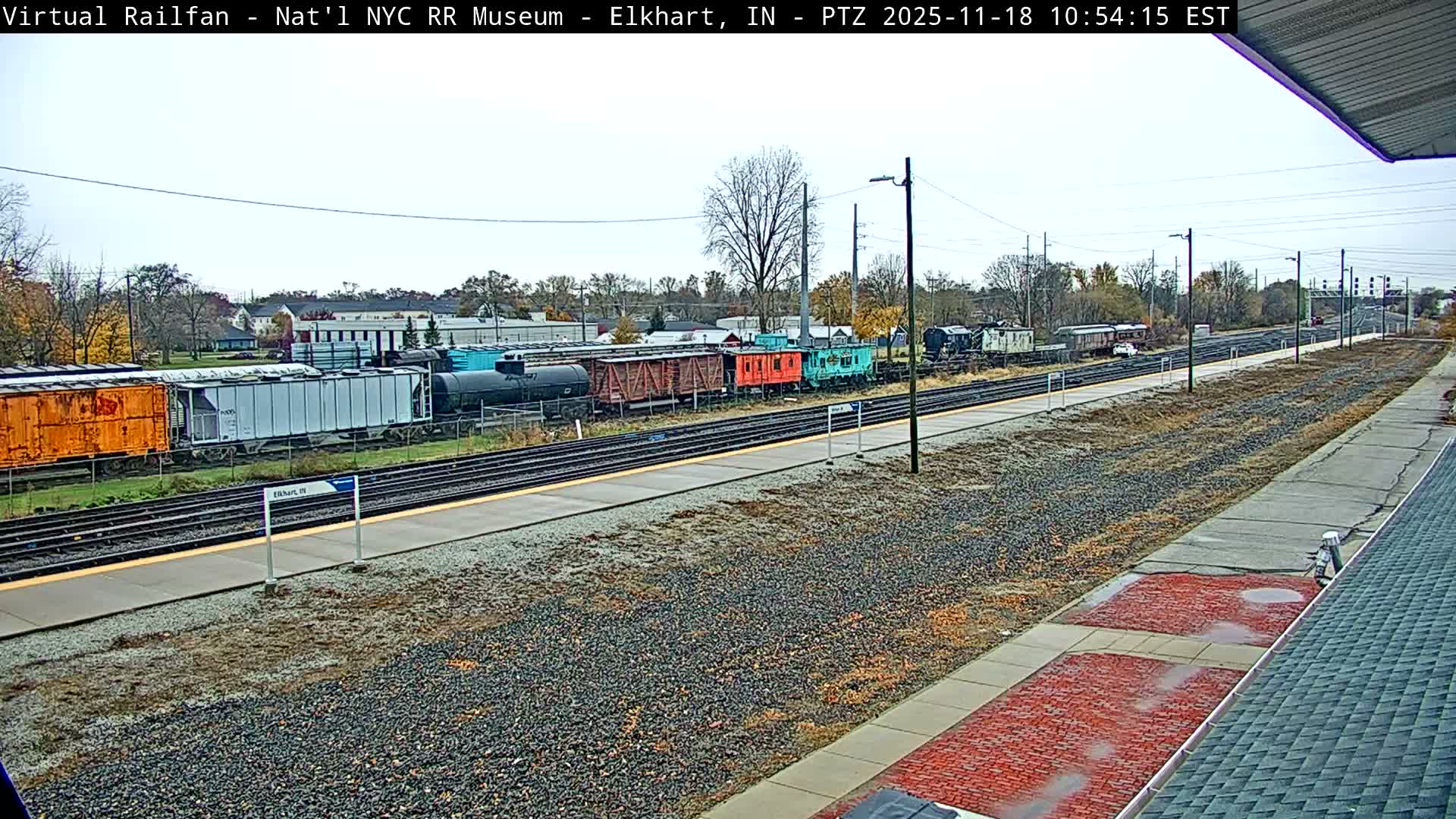 Elkhart Railway Station Live Cam - Elkhart, Elkhart County,Indiana, USA