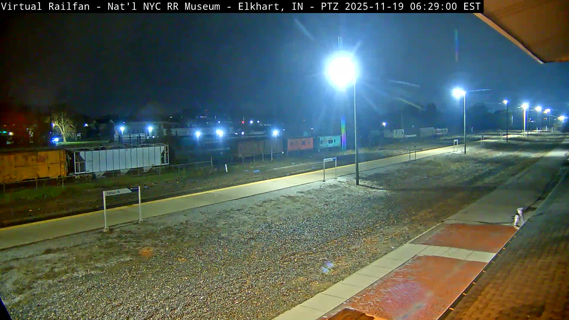Elkhart Railway Station Live Cam - Elkhart, Elkhart County,Indiana, USA