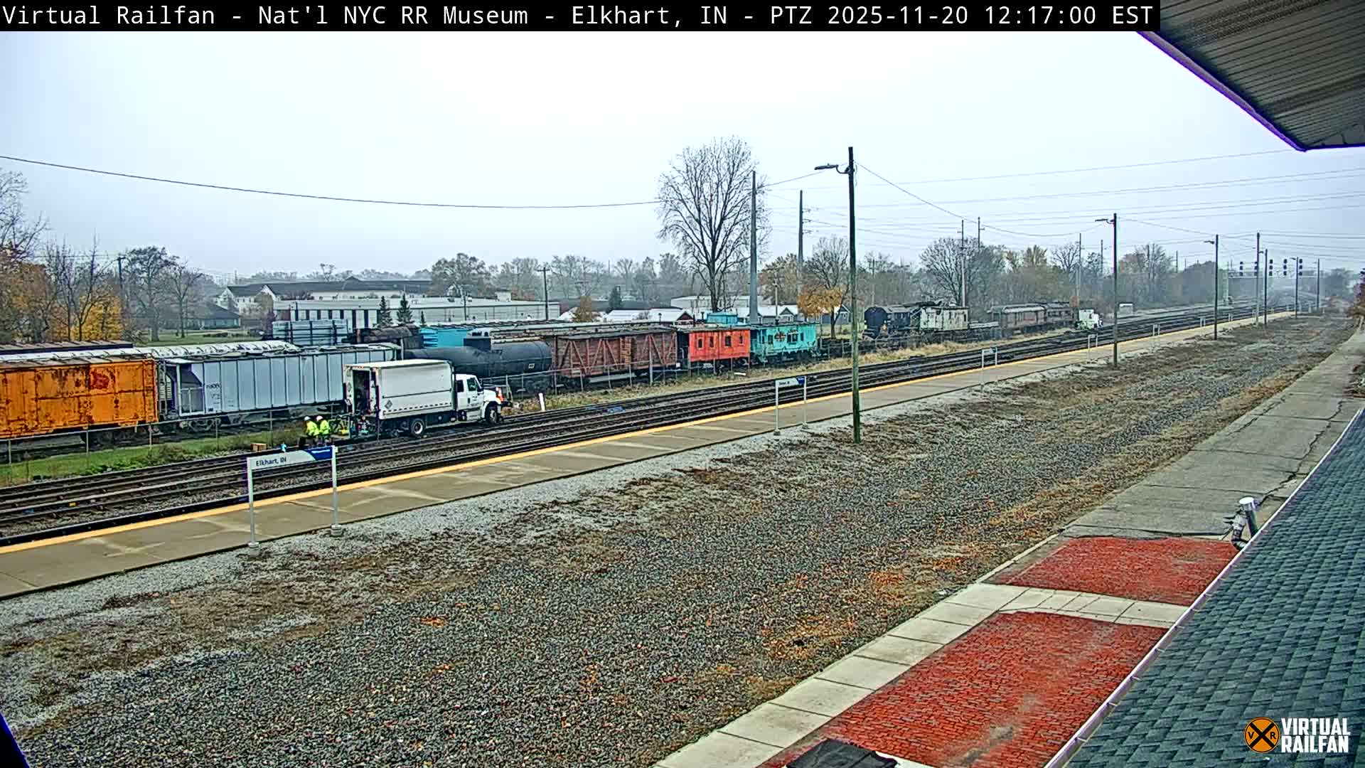 Elkhart Railway Station Live Cam - Elkhart, Elkhart County,Indiana, USA