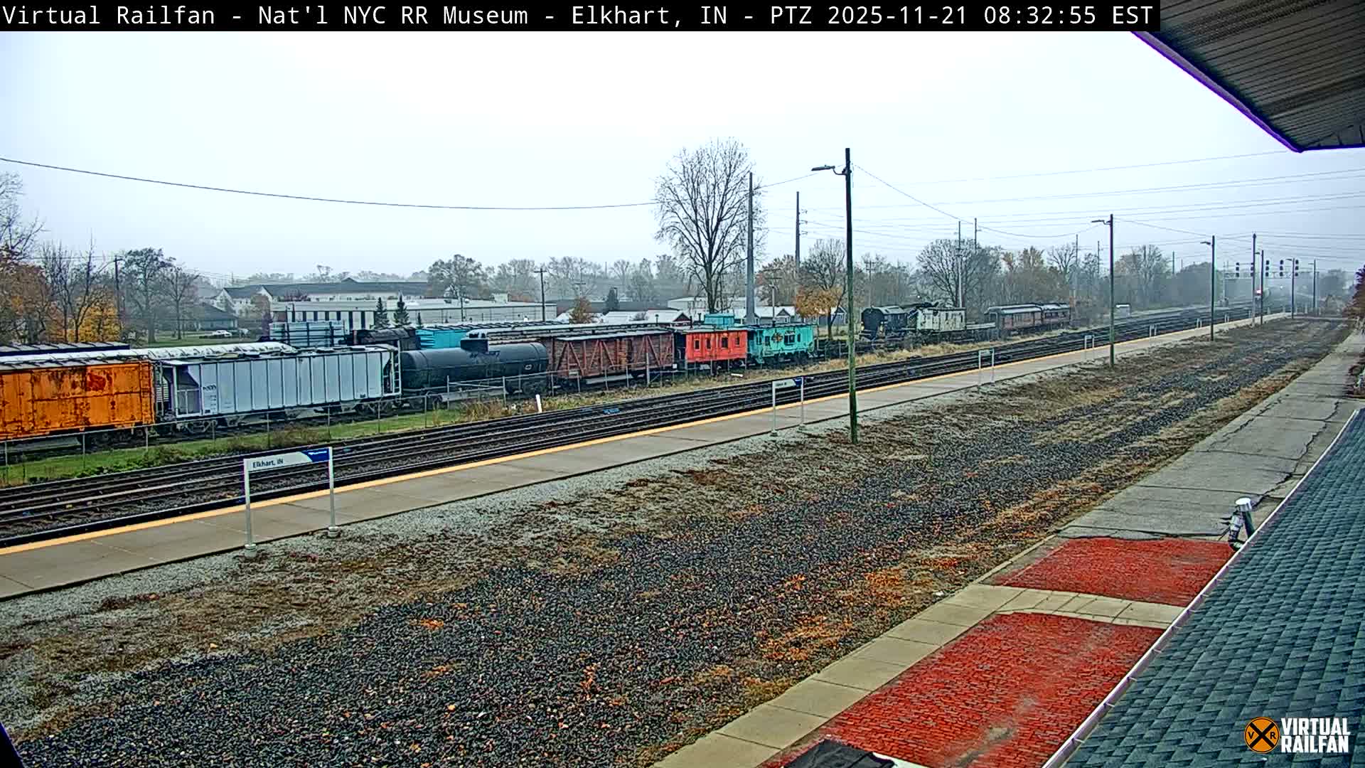 Elkhart Railway Station Live Cam - Elkhart, Elkhart County,Indiana, USA