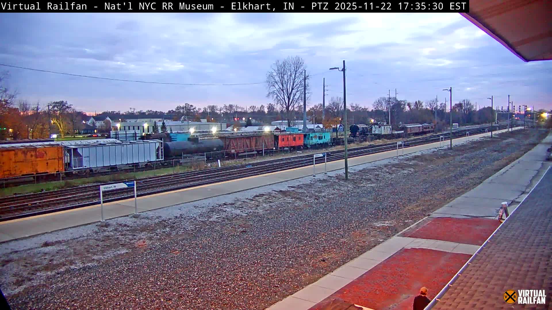 Elkhart Railway Station Live Cam - Elkhart, Elkhart County,Indiana, USA